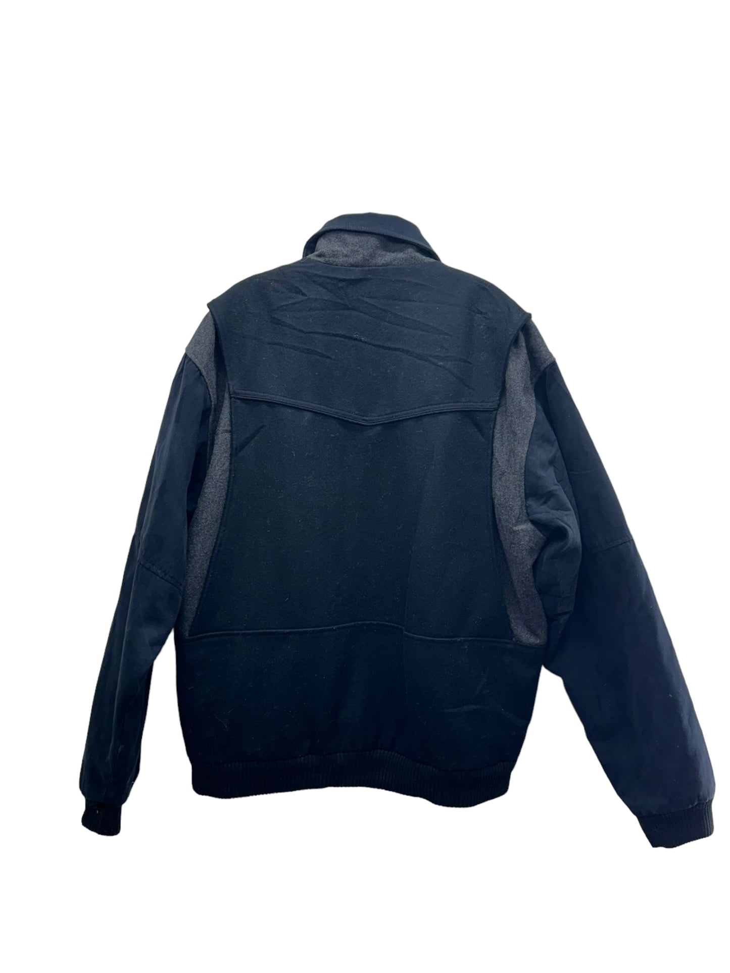 Cripple Creek Men's Bomber Zipper Jacket Black - Size XL