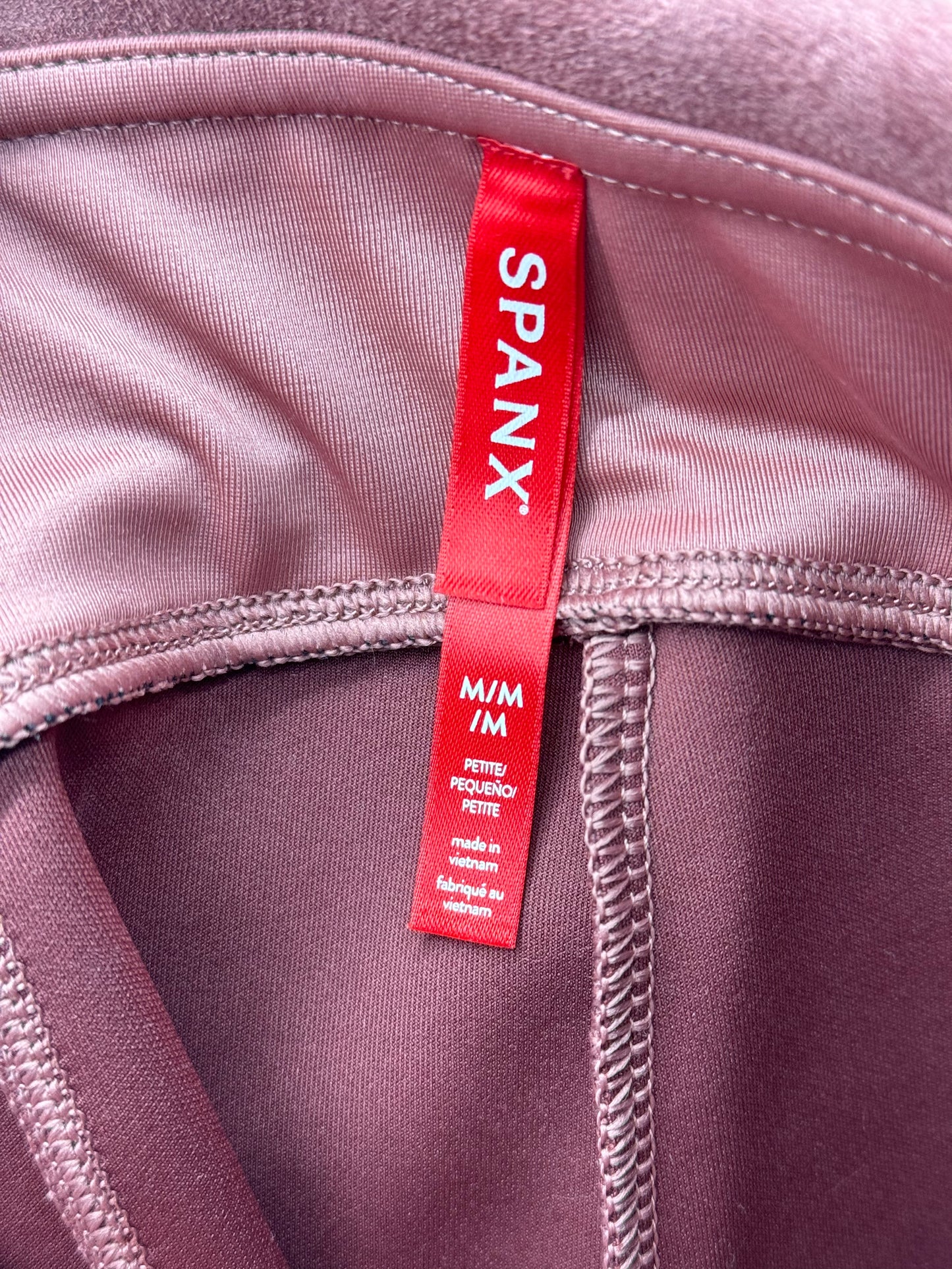Spanx Faux Suede Women's Leggings - Size Medium