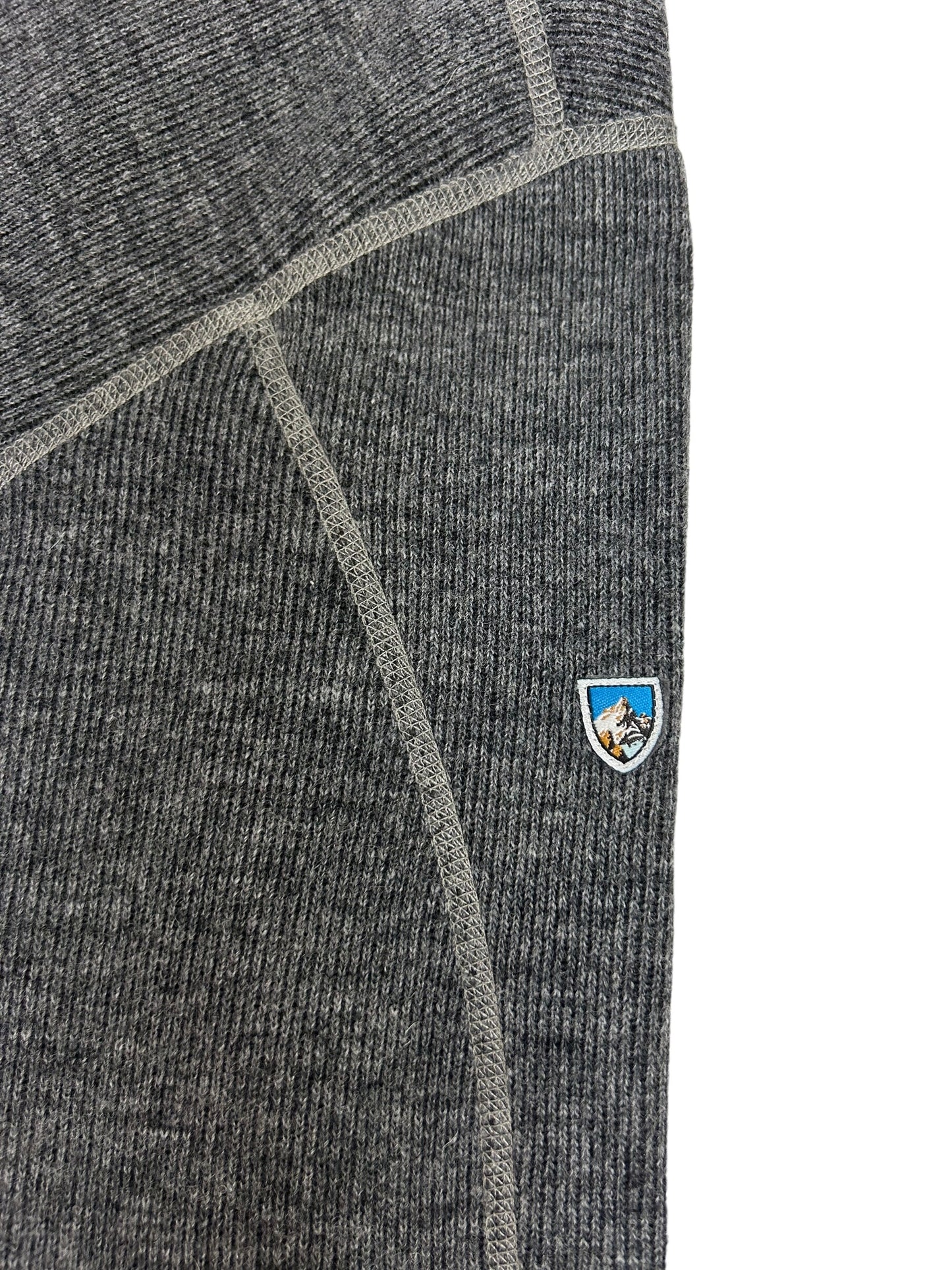 Kühl Thermo Kore Temperature Regulated Fleece Pull Over Hoodie Grey - Size L