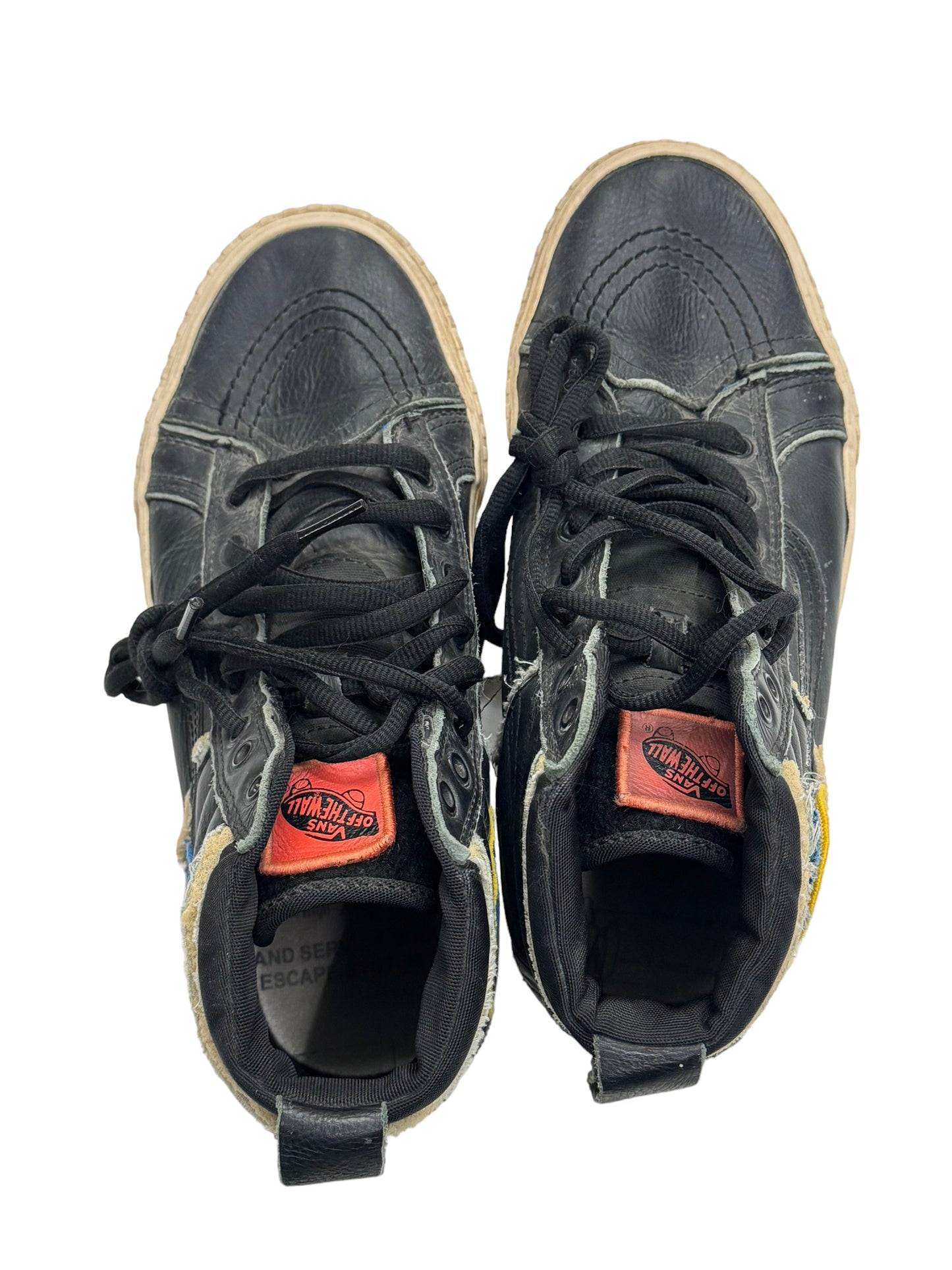 Vans Off The Wall Nasa Apollo 11 Rare Special Edition Shoes Black - Size 8.5 US