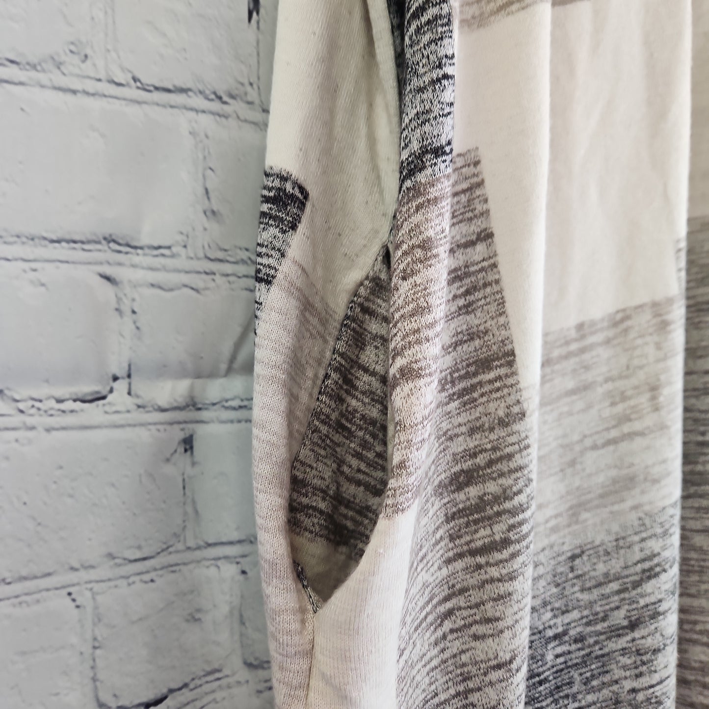 Wilfred Poncho Top Gray/Black - Small