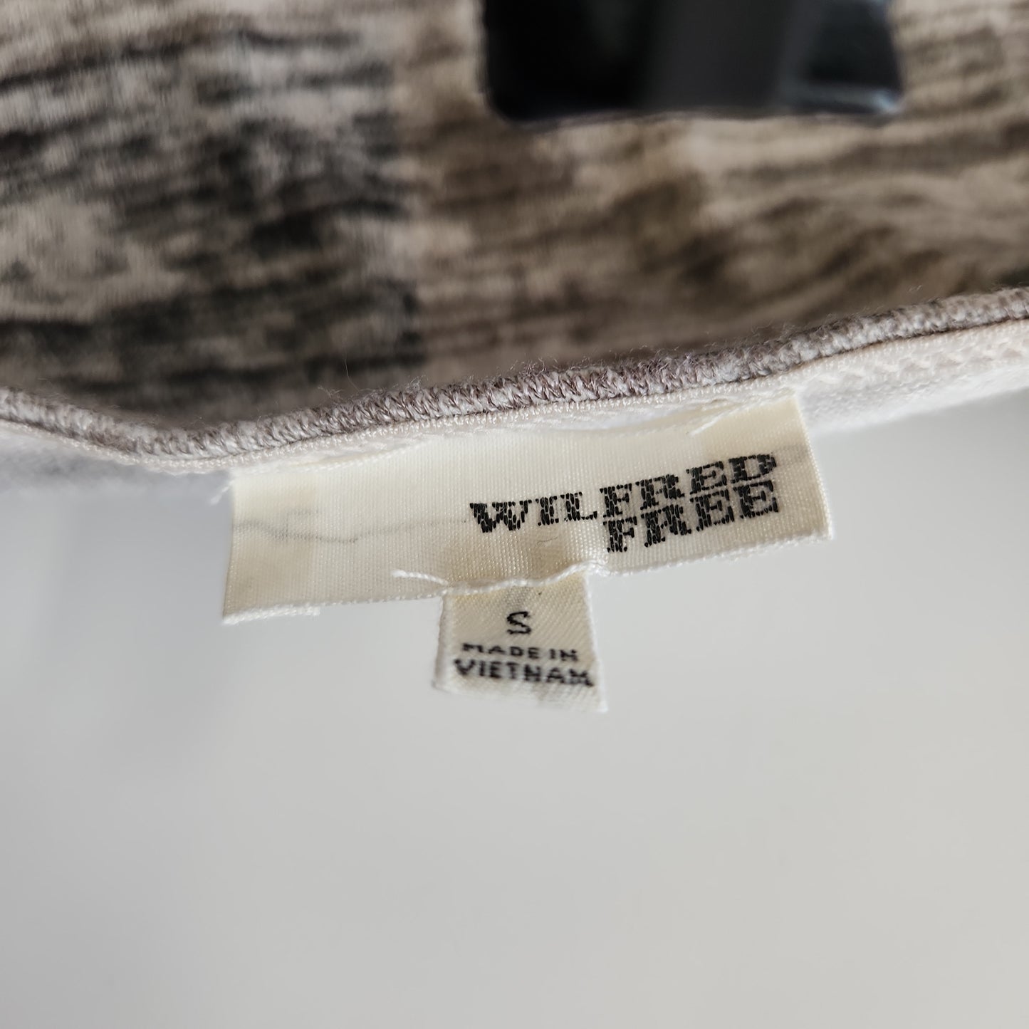 Wilfred Poncho Top Gray/Black - Small