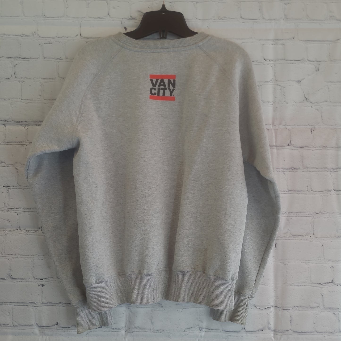 Van City Crewneck Sweater Gray - Small