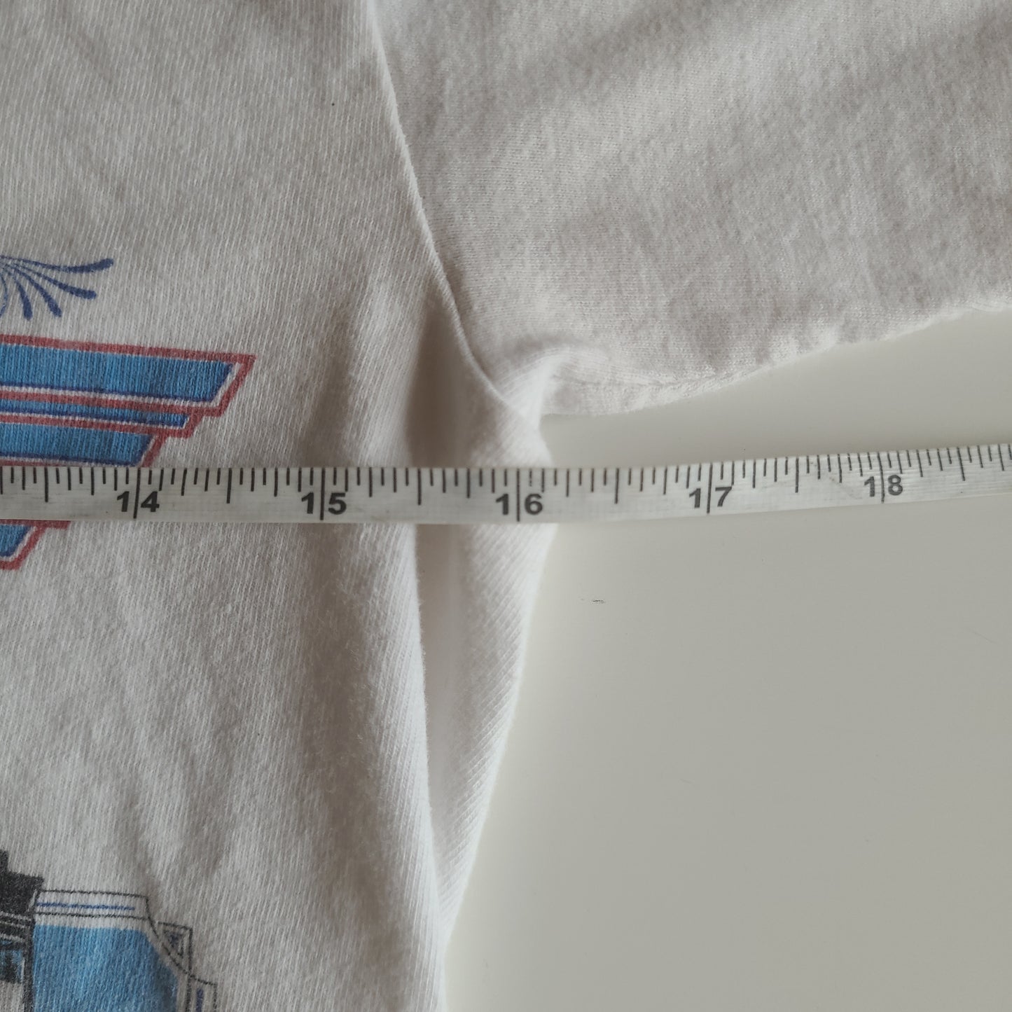 Vintage Indianapolis 500 Tee White - Medium (Youth)