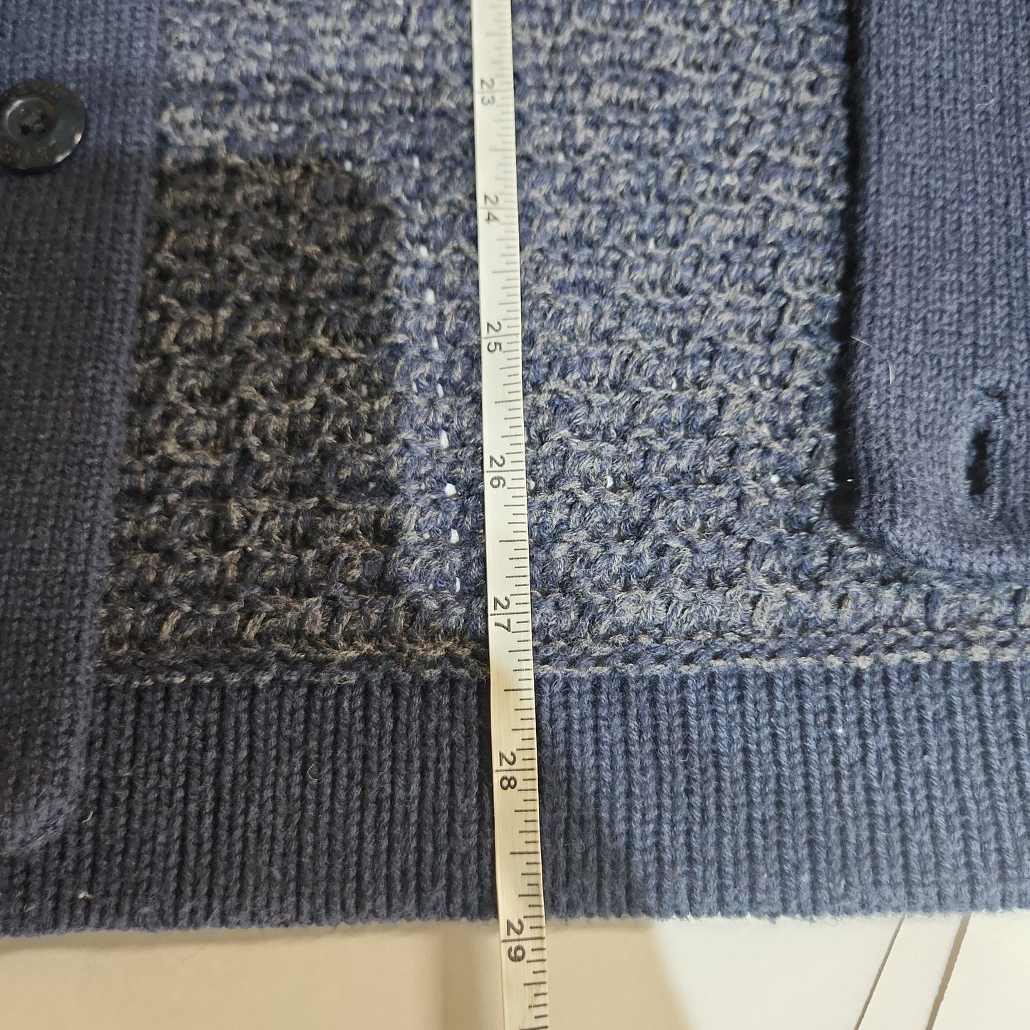 Levi's Knitted Cardigan Blue - Medium