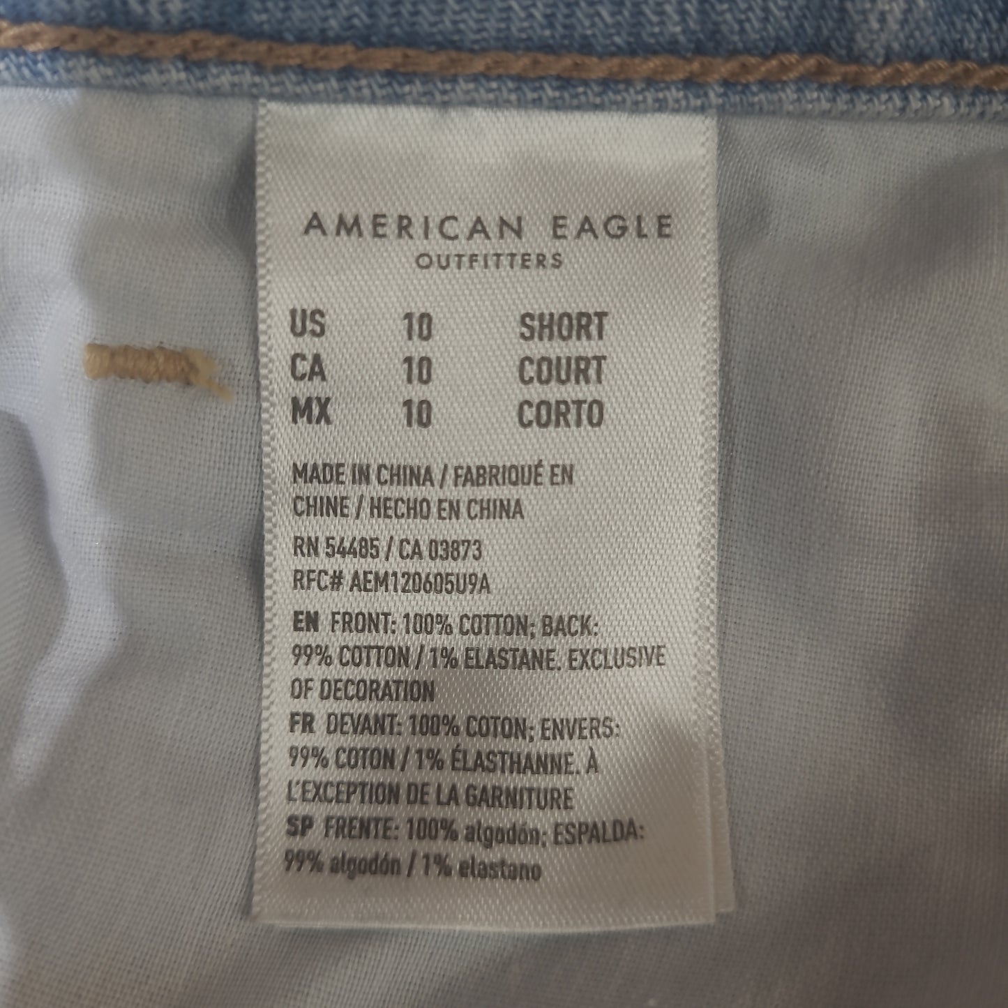 American Eagle Strigid Jeans Light Washed - 10