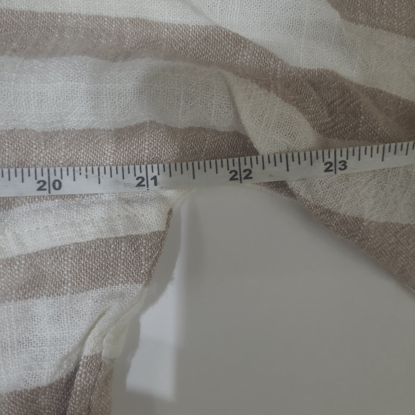 Goodnight Macaroon Women's Button Up Striped - Size Small