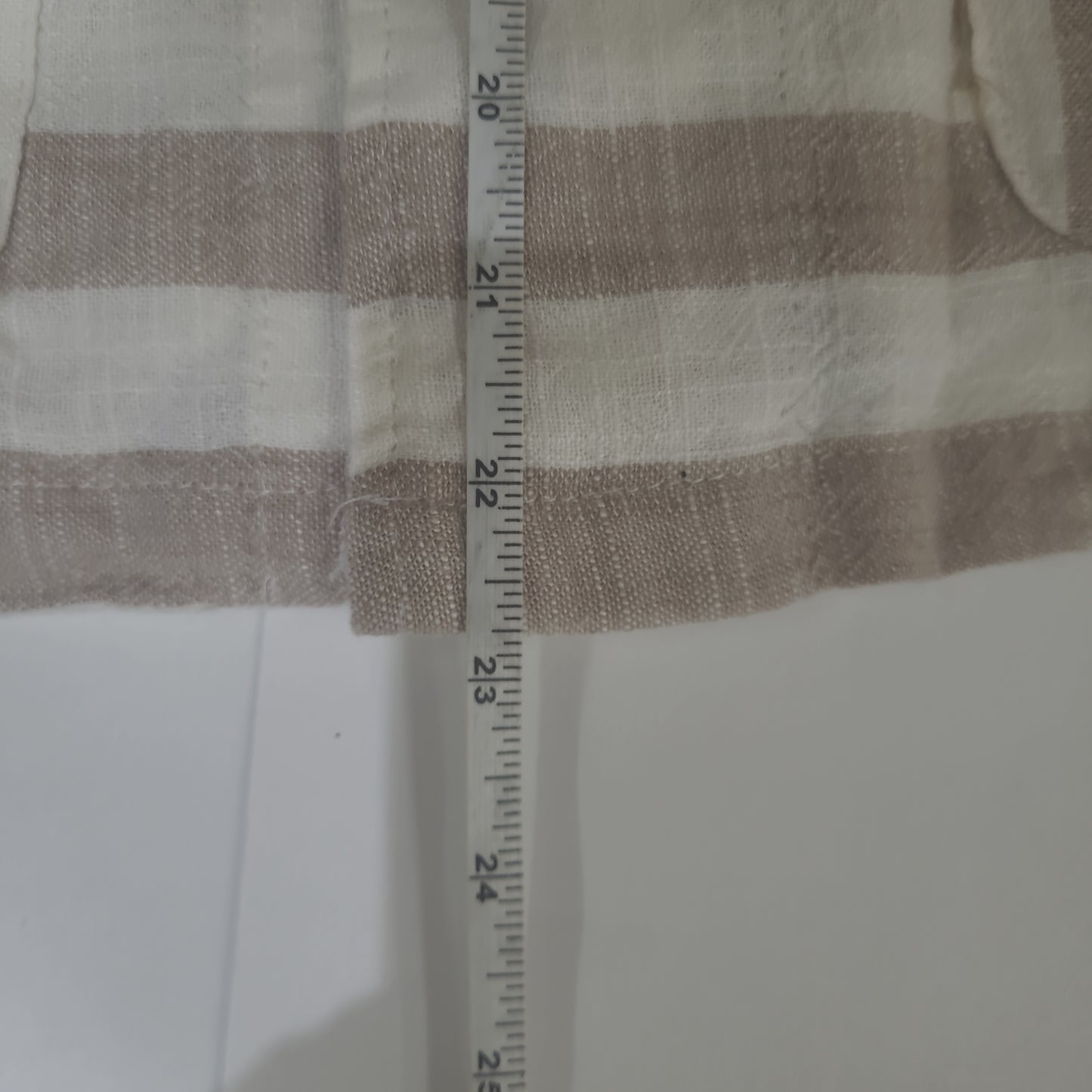 Goodnight Macaroon Women's Button Up Striped - Size Small