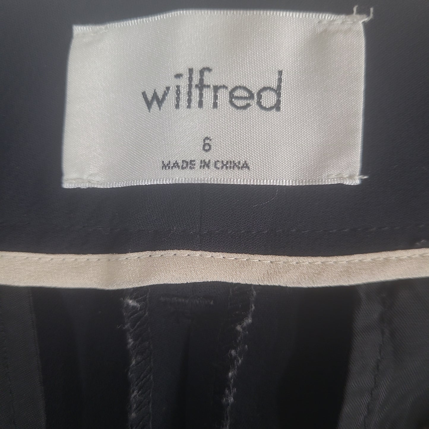 Wilfred Dress Pants With Pockets Black - 6