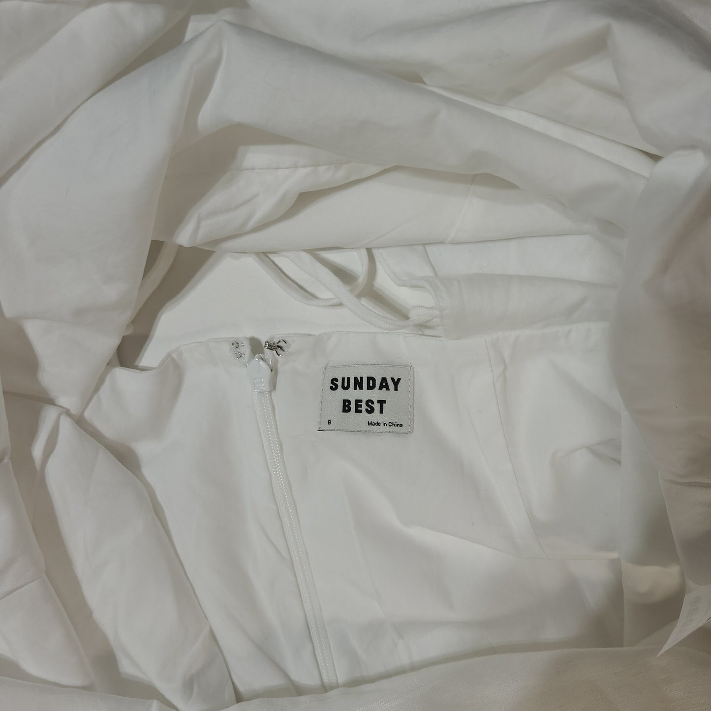 Sunday Best Summer Dress White - Small