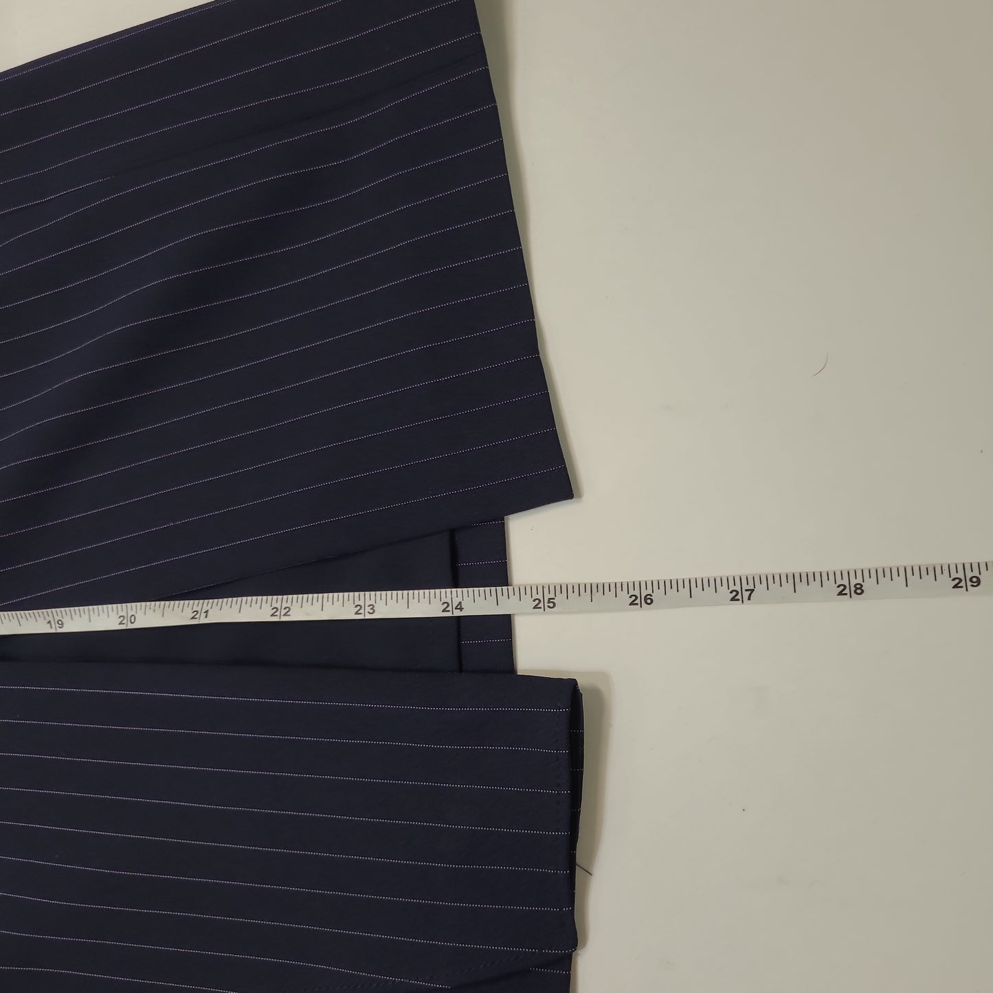 Club Monaco Women's Skirt Stripe Navy/White - Size 00