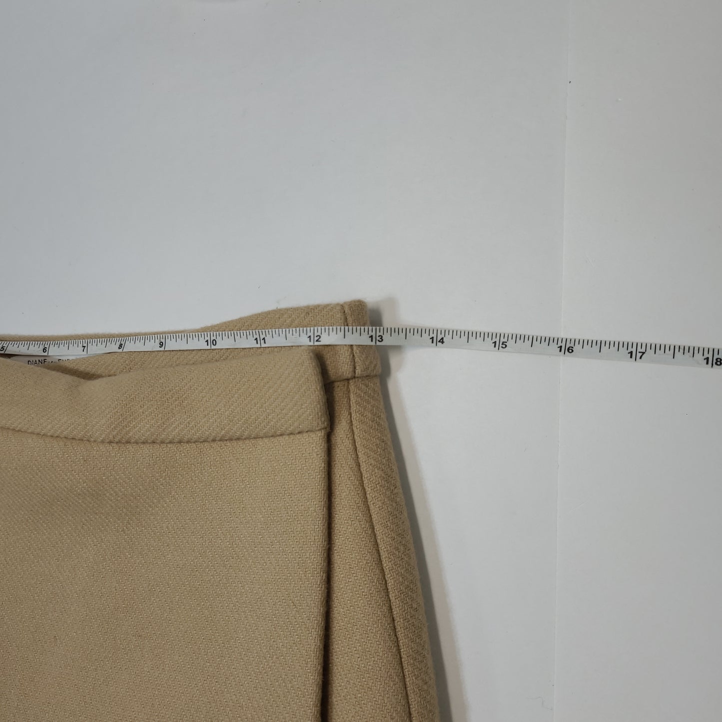 Diane von Furstenberg Women's Skirt Tan - Size 0