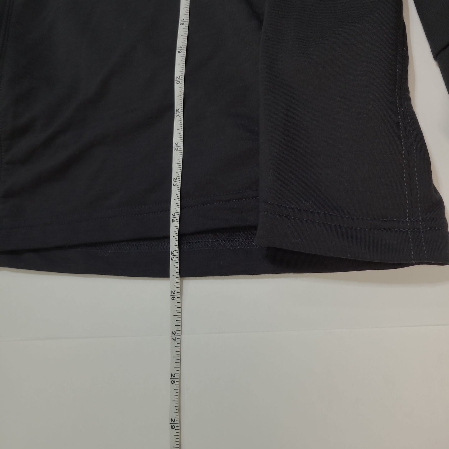 KUHL Men's Long Sleeve Quarter Zip Thermal Black - Size Small