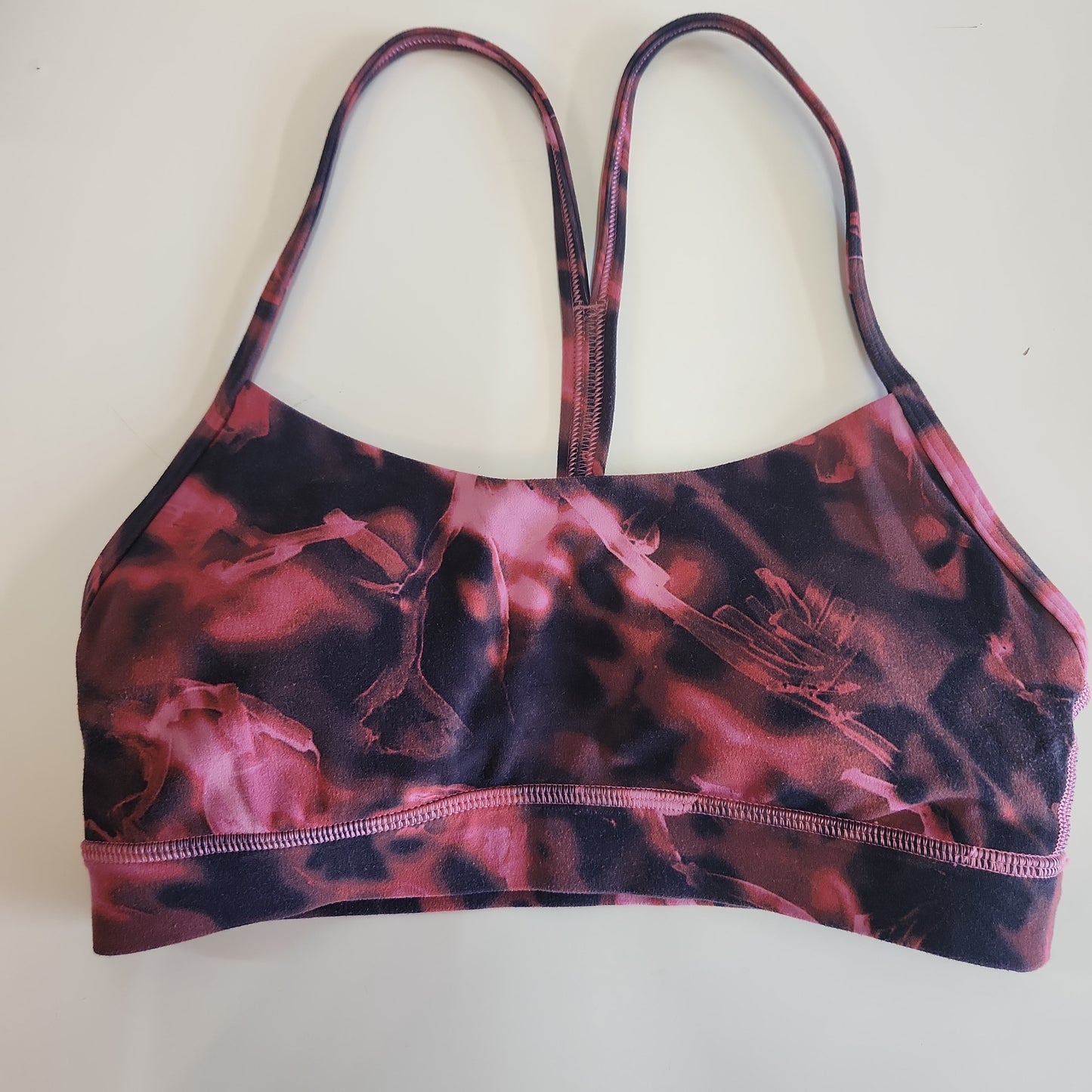 Lululemon Flow Y Nulu Women's Bra Intensity Pink - Size 4