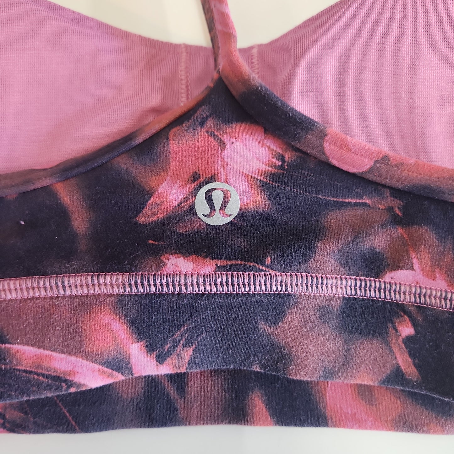 Lululemon Flow Y Nulu Women's Bra Intensity Pink - Size 4