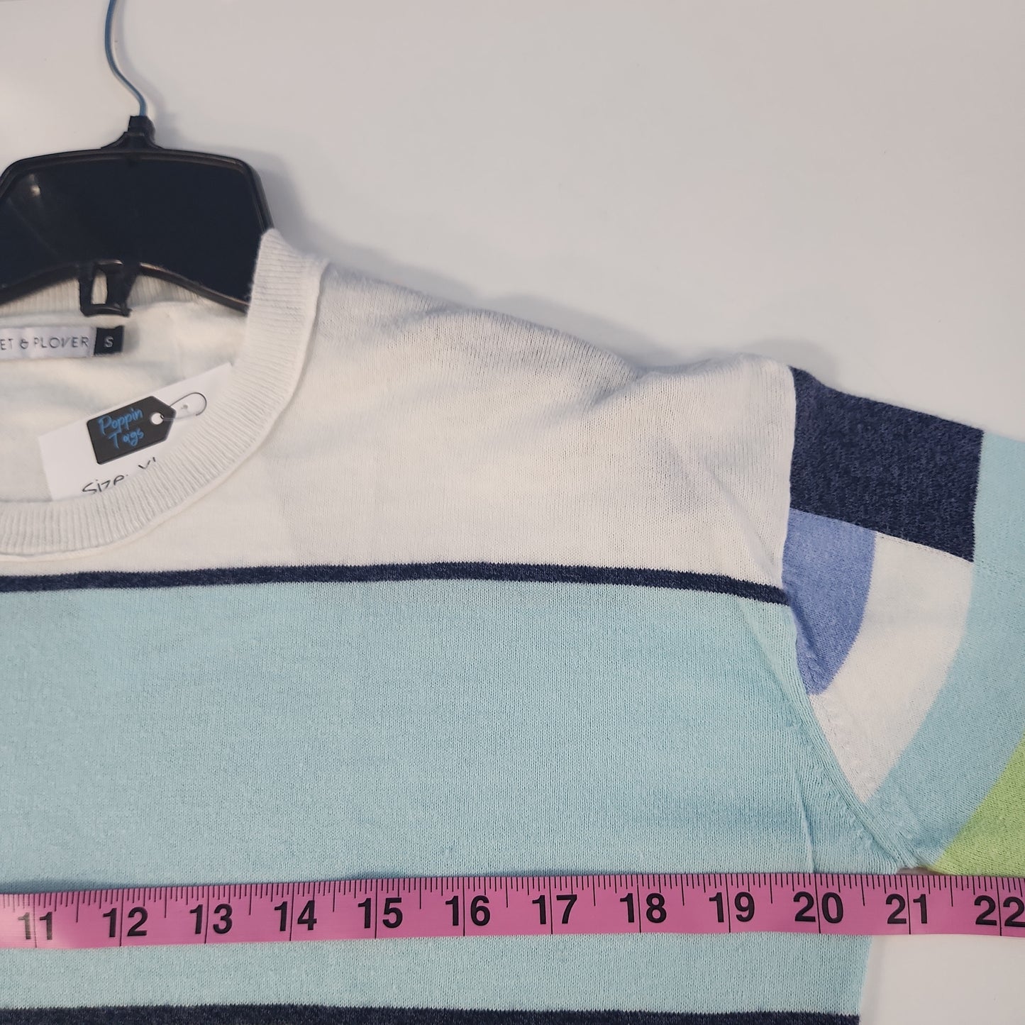 Zaket & Plover Women’s Top Multicolor Stripped - Size Small