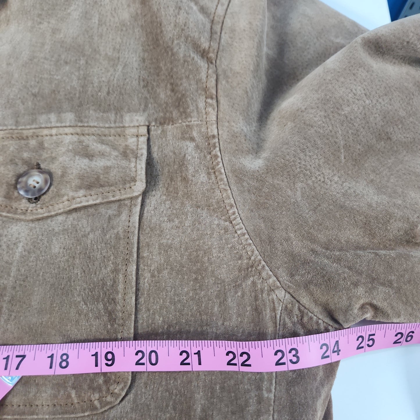 Nevada Sherpa lined Men’s Leather Jacket Brown - Size XL