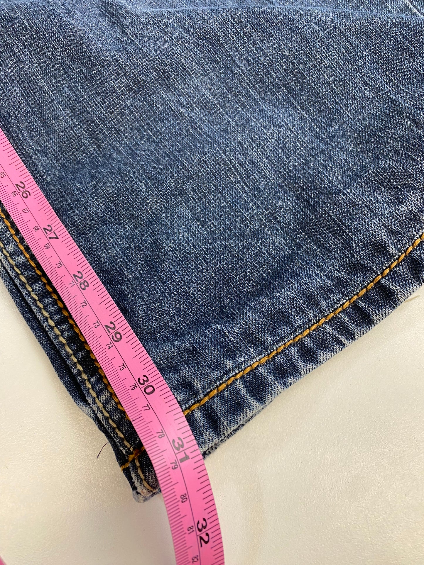 Rock Revival Bootcut Men’s Denim Jeans "Mick" Blue - Size 34