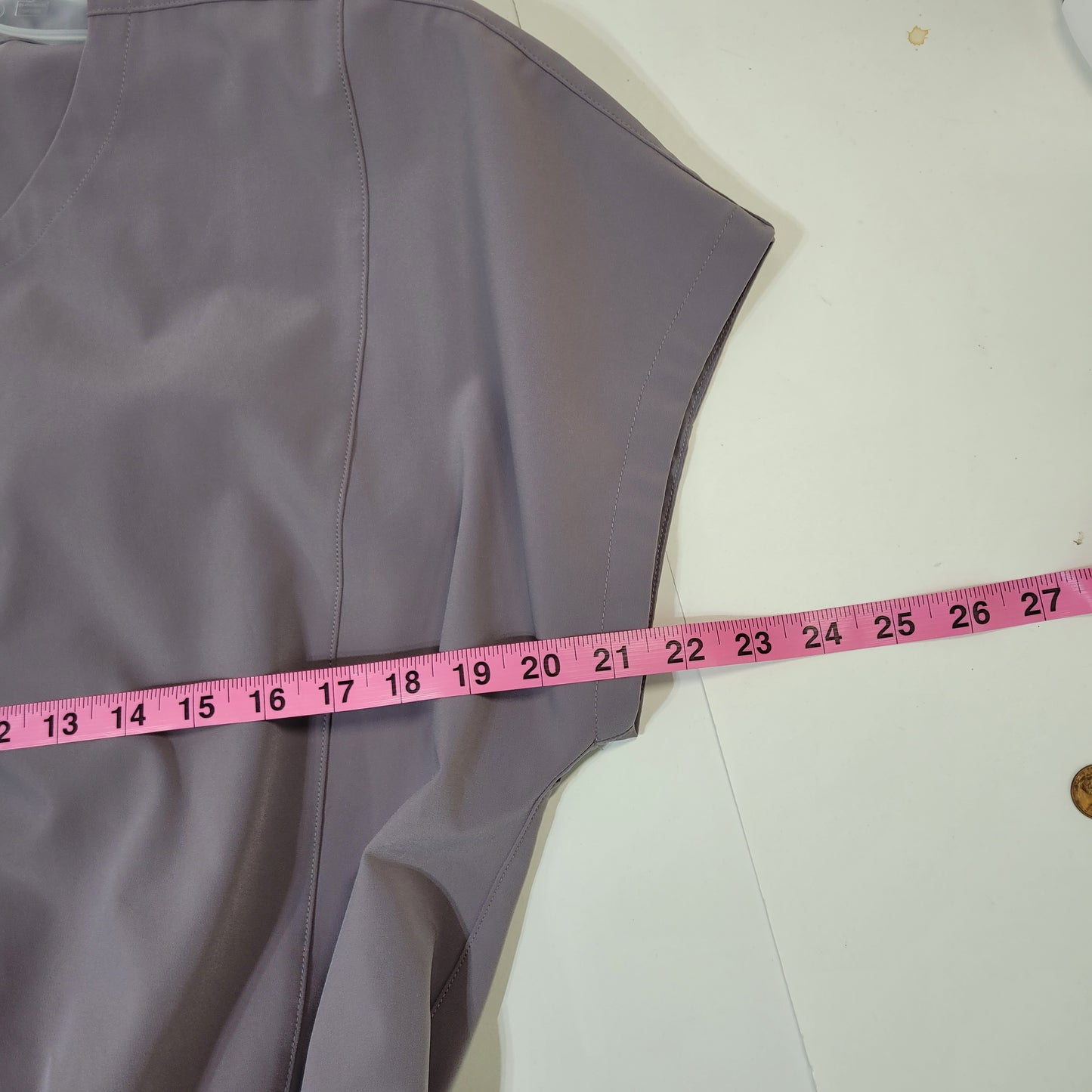 Lululemon Stretch Travel Woven Women's Jumpsuit Dusky Lavender - Size 8