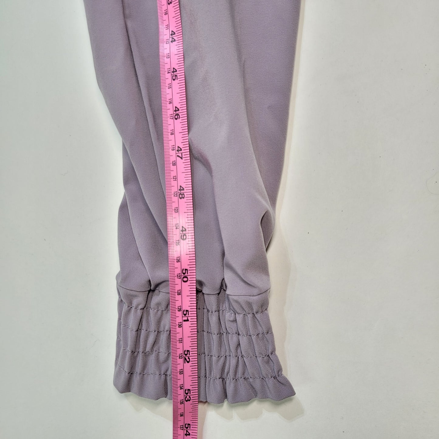 Lululemon Stretch Travel Woven Women's Jumpsuit Dusky Lavender - Size 8