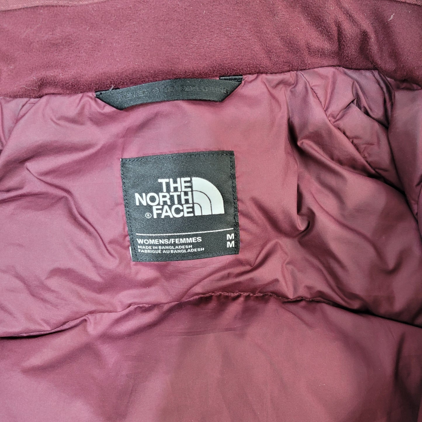 The North Face Women's Winter Jacket Dark Pink - Medium