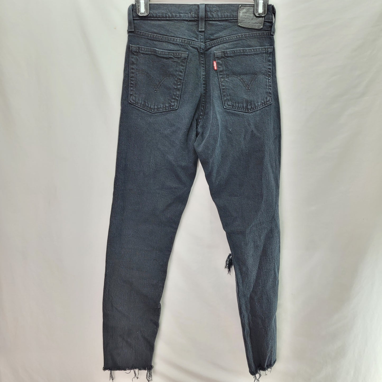 Levi's Women's Wedgie Ripped Jeans Black - Size 24