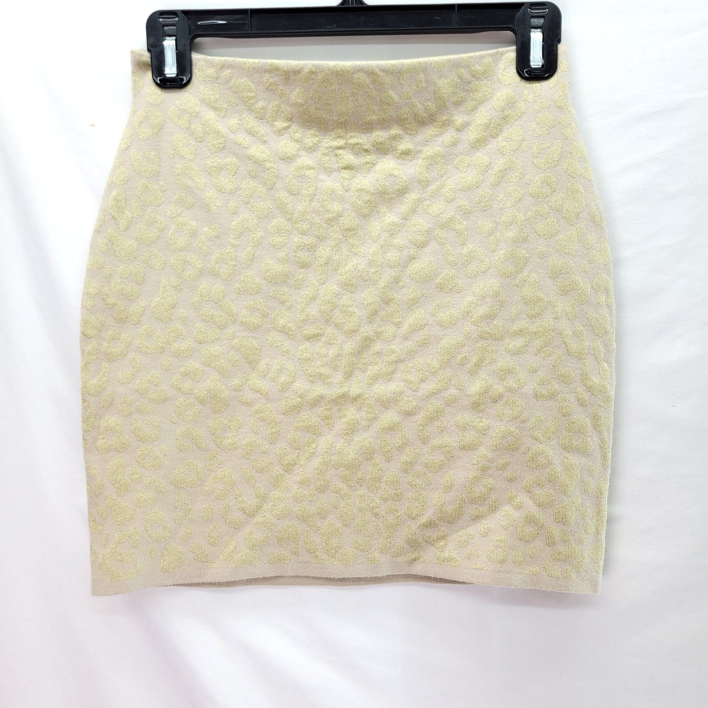 Sunday Best Women's Patterned Midi Skirt Tan - Small
