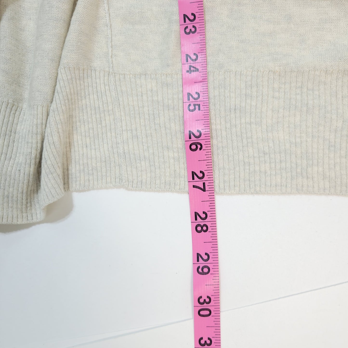 Wilfred Silk and Cashmere Women's Cardigan Light Grey/Black - Small