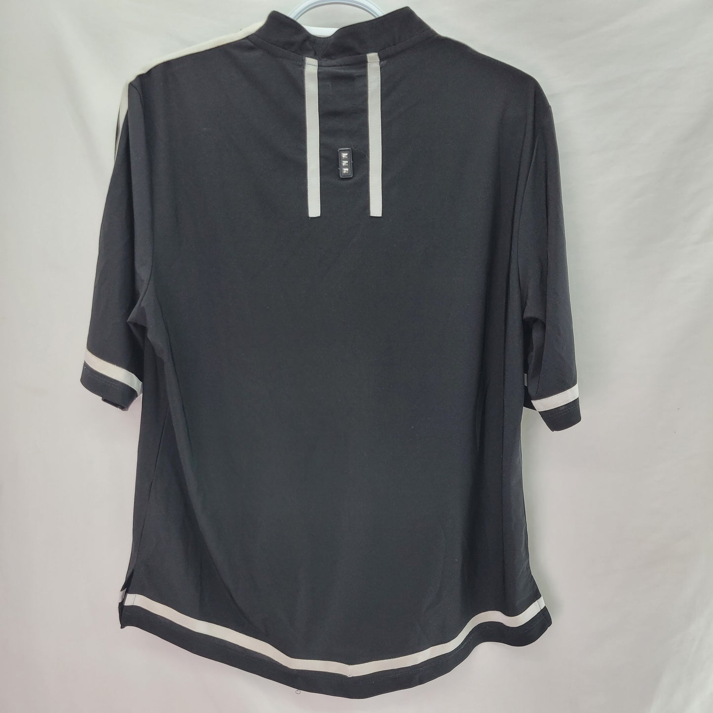 Jamie Sadock Women's Zip-up Shirt Black - XL