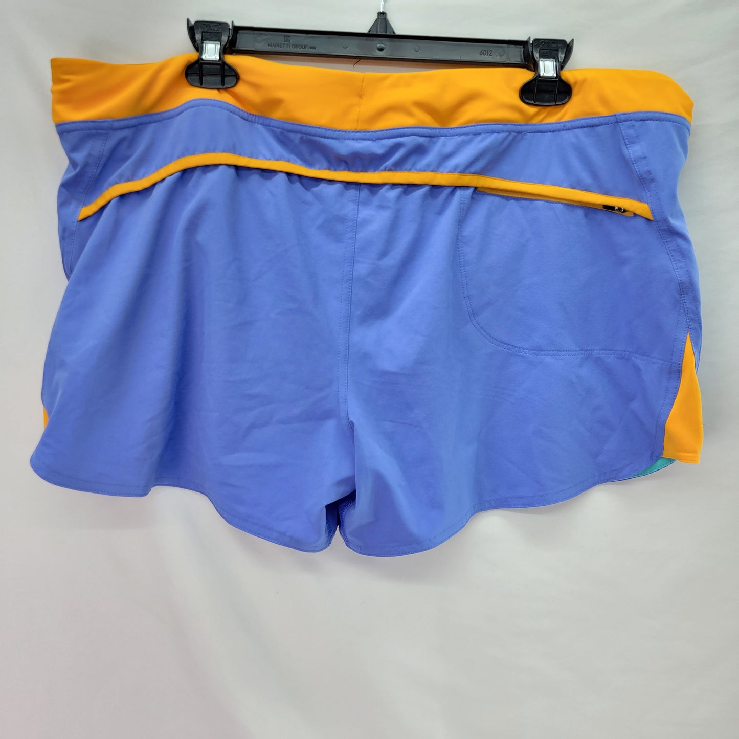 Patagonia Lined Women's Active Shorts Yellow/Blue - Size XL