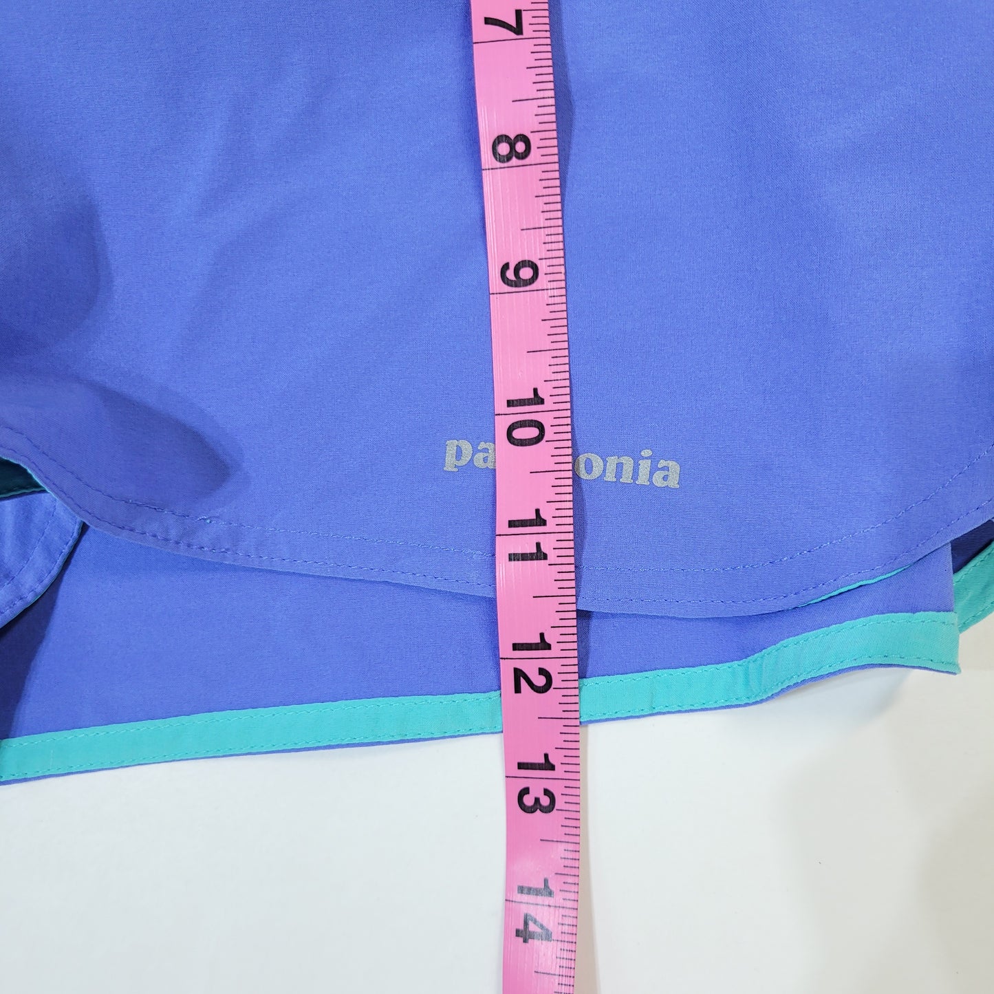 Patagonia Lined Women's Active Shorts Yellow/Blue - Size XL