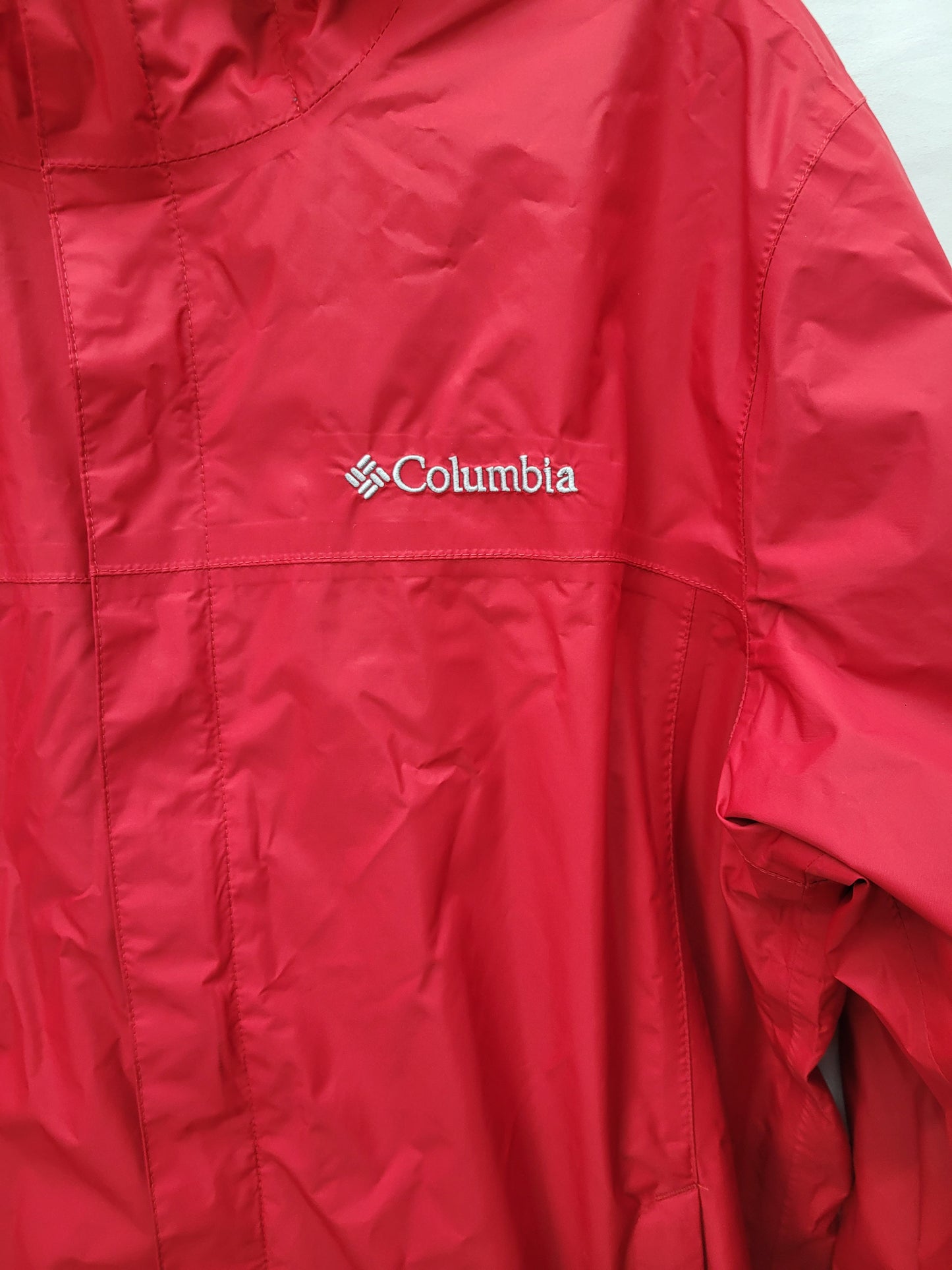 Columbia Men's Winter Jacket Red - Size Medium