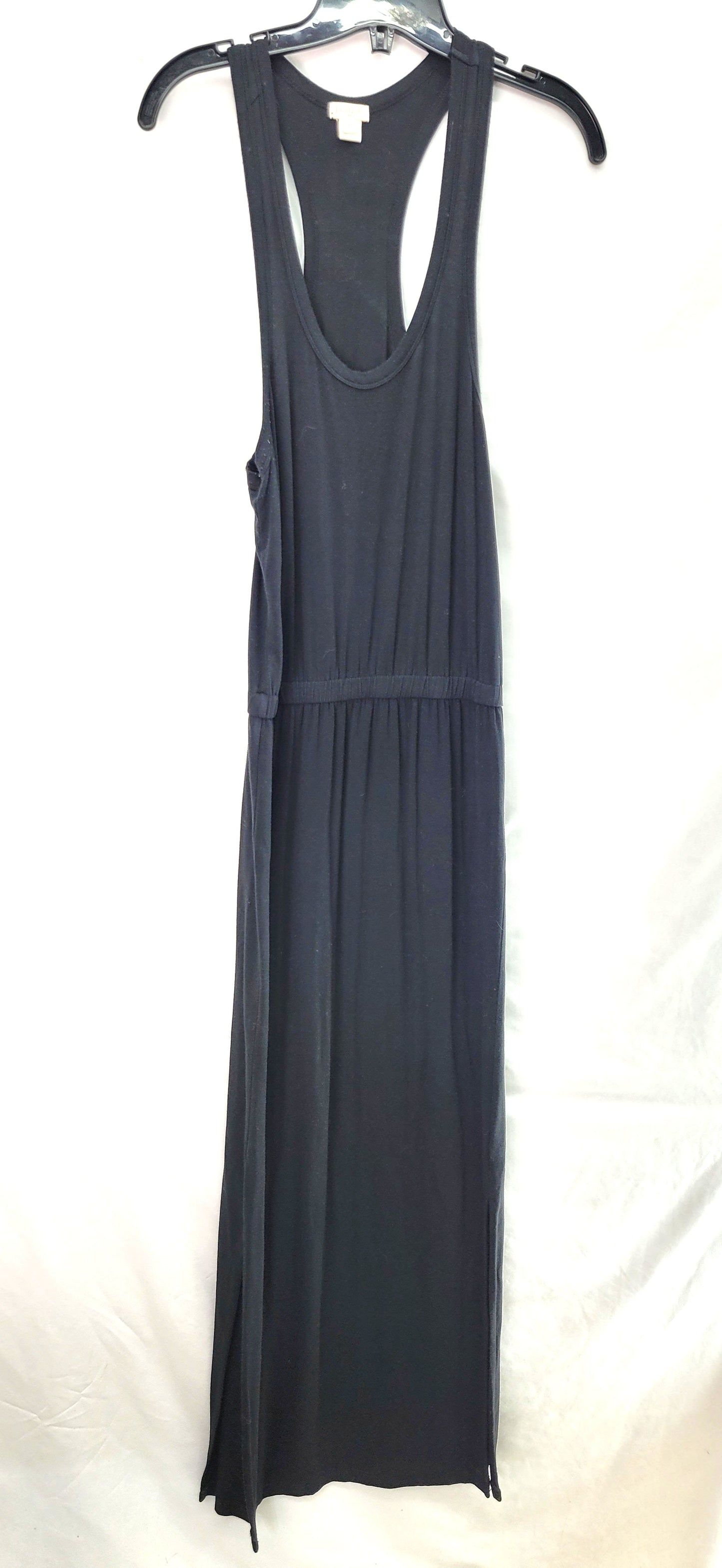 J. Crew Women's Flowy Maxi Dress Black - Size XS