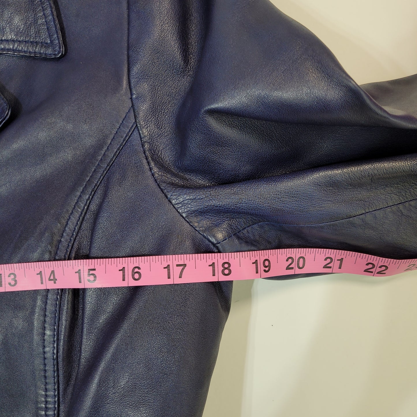 Boutique Of Leathers Women's Jacket Blue - Size 14