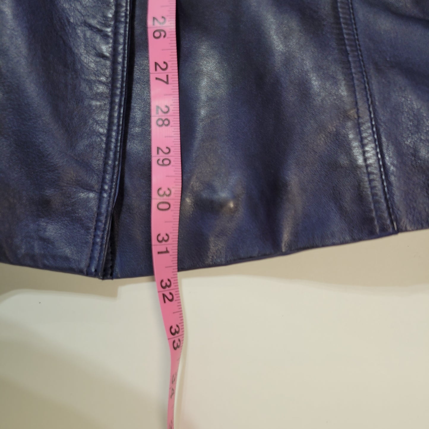 Boutique Of Leathers Women's Jacket Blue - Size 14