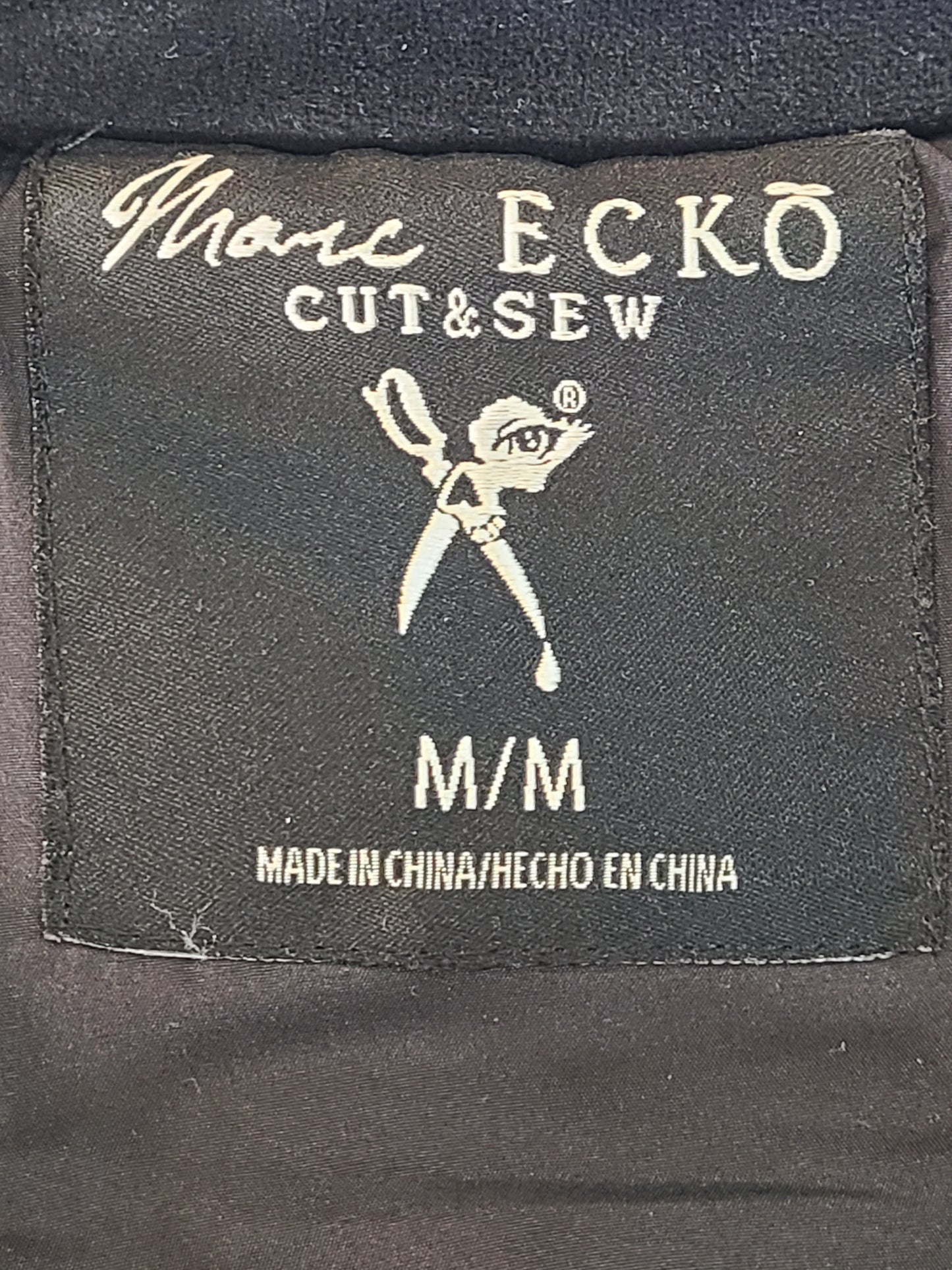 Marc Ecko Cut & Sew Men's Puffer Vest Grey - Size Medium