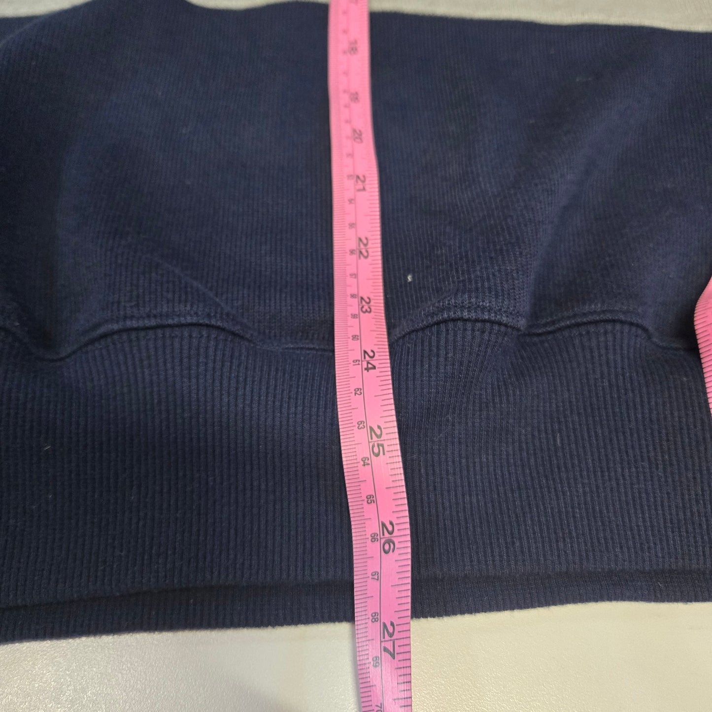 Vintage Royal Caribbean International Men's Sweater Stripe Blue/Grey - Size XL