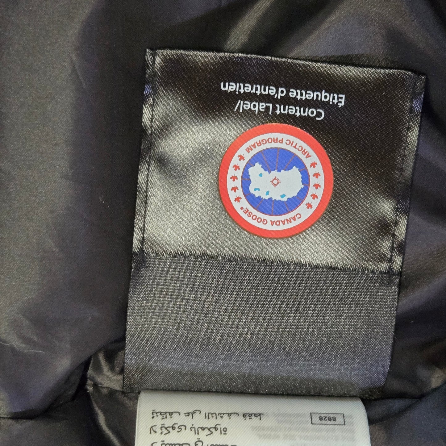 Canada Goose October's Very Own Men's Parka Jacket Black - Size XS (400MOV)