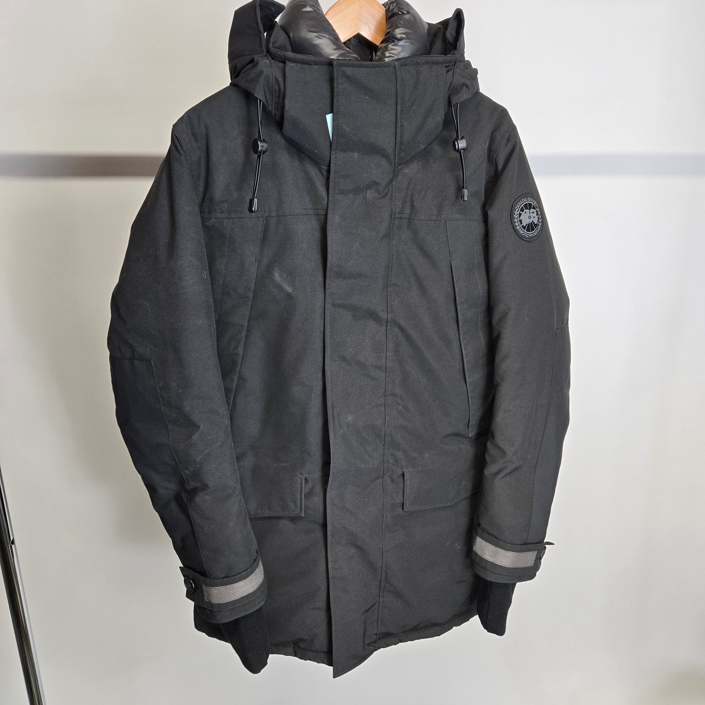Canada Goose Sherridon Men's Parka Jacket Black - Size Small (Label 2073MB)