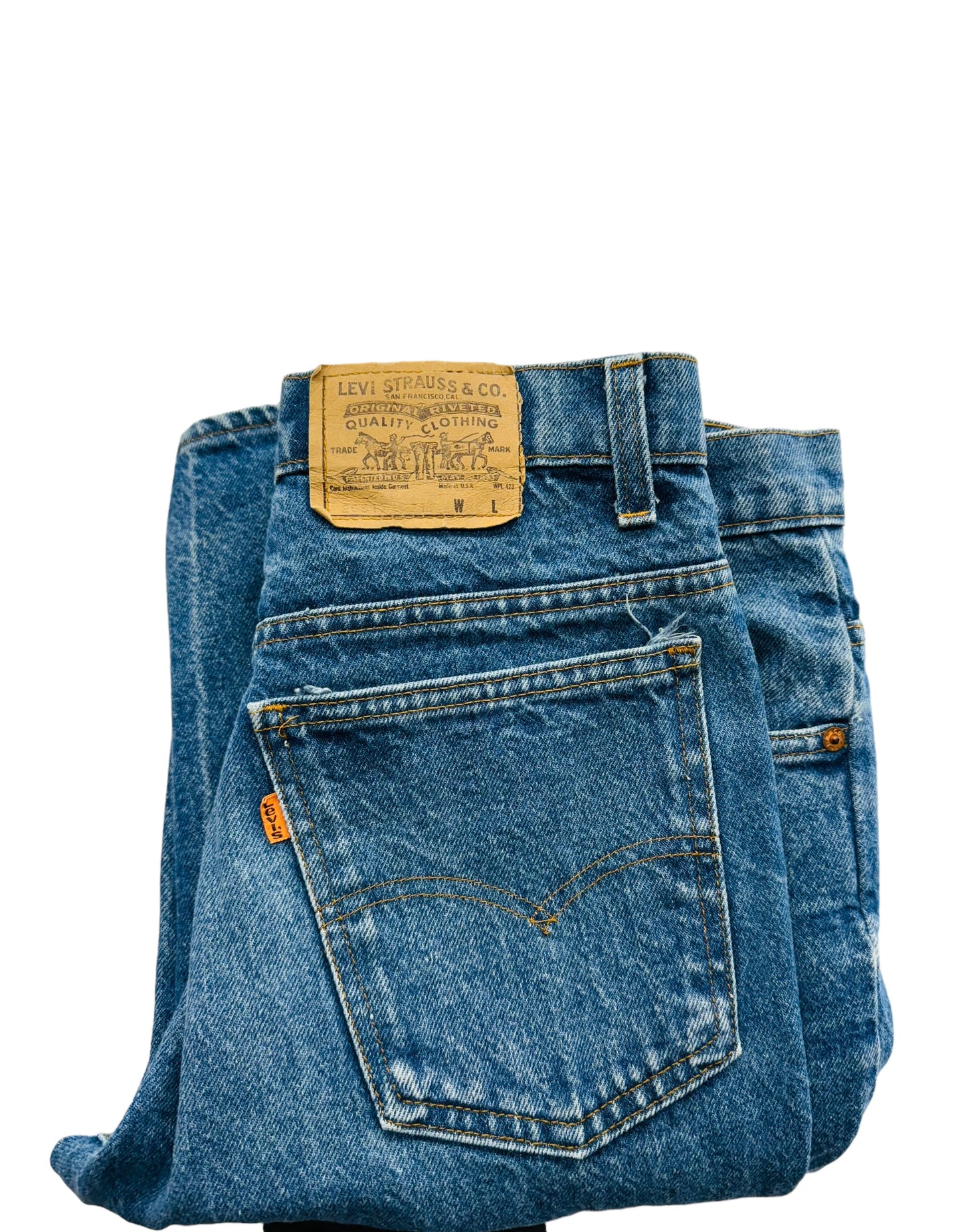Levi's Vintage 20517 Orange Tab Straight Leg Men's Jeans - 33 x 36