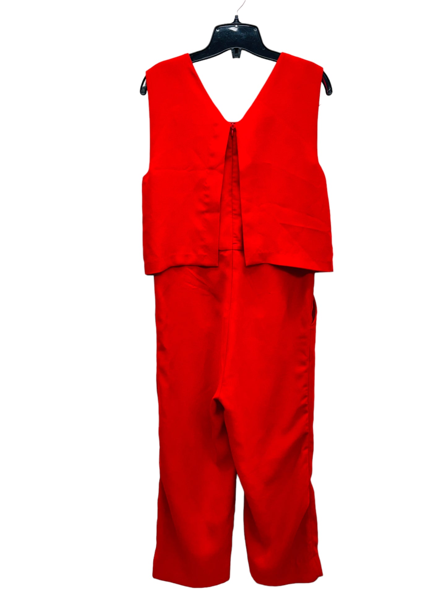Just Female Women’s Jumpsuit Sleeveless Red - Size Small