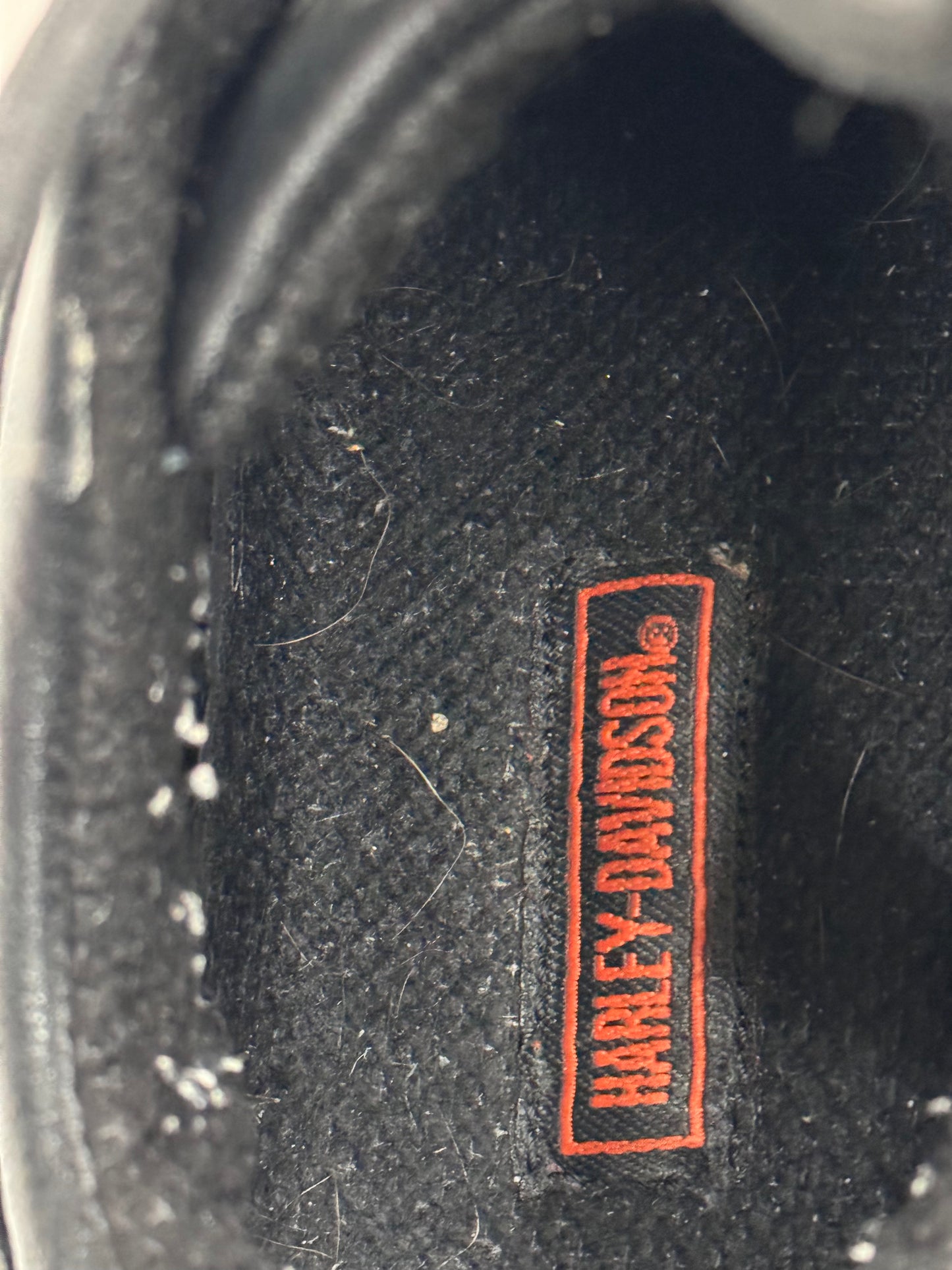 Vintage Harley Davidson Motors Men’s Riding Shoes Black - Size 9.5 (US)