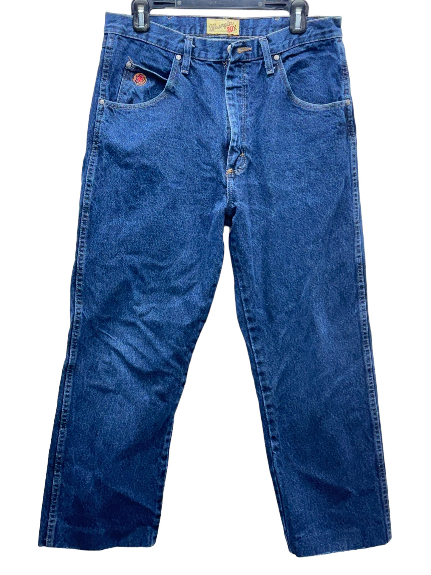 Wrangler 20X Men's Straight Jeans Blue - Size W34 x L34