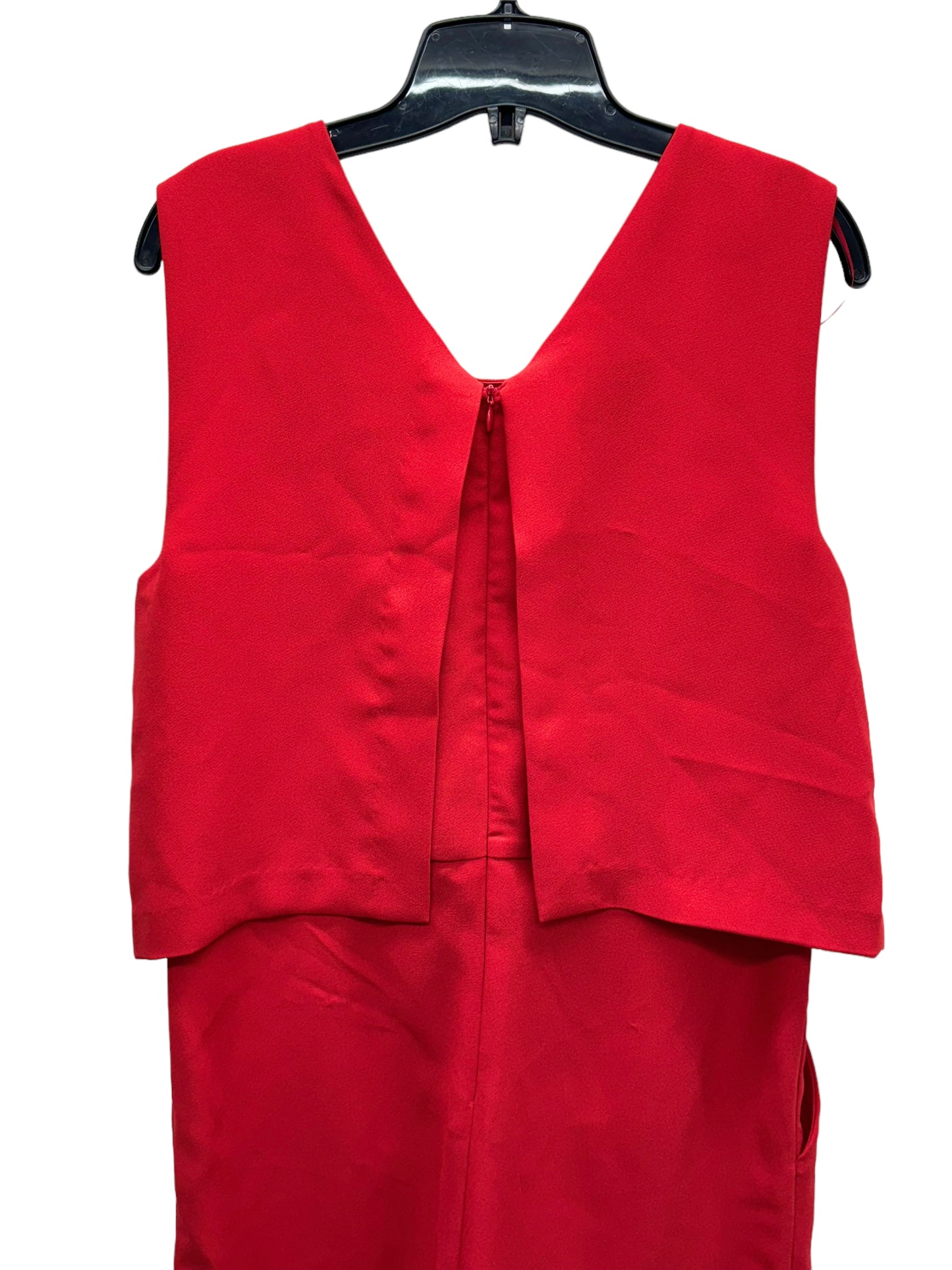 Just Female Women’s Jumpsuit Sleeveless Red - Size Small