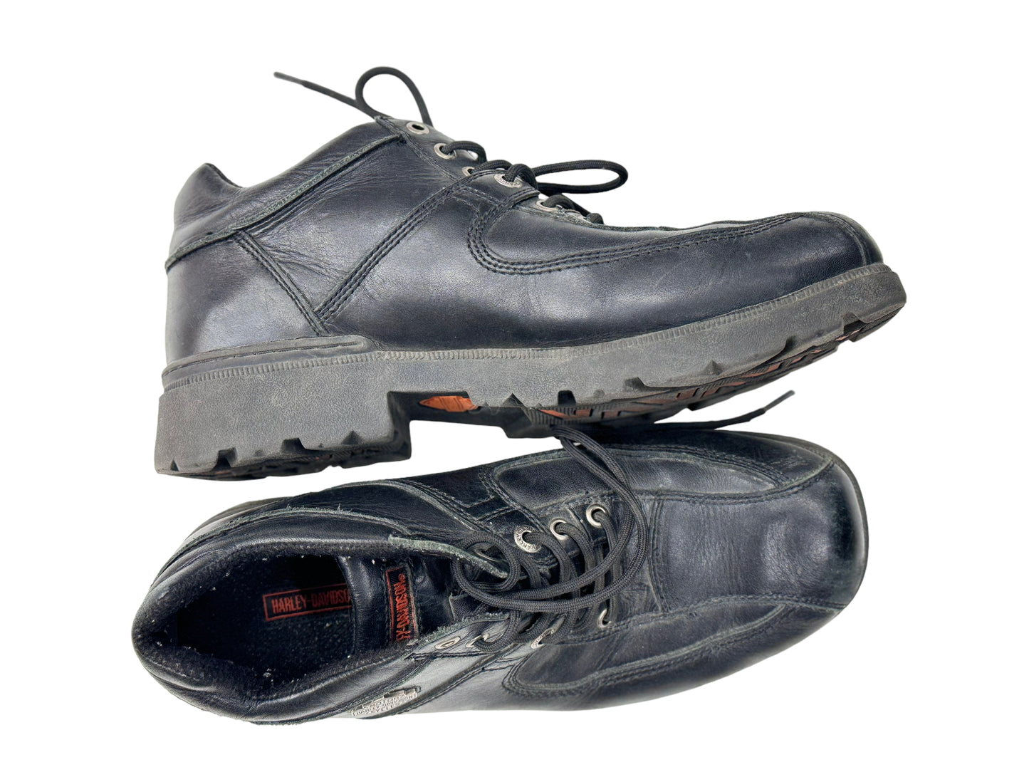Vintage Harley Davidson Motors Men’s Riding Shoes Black - Size 9.5 (US)