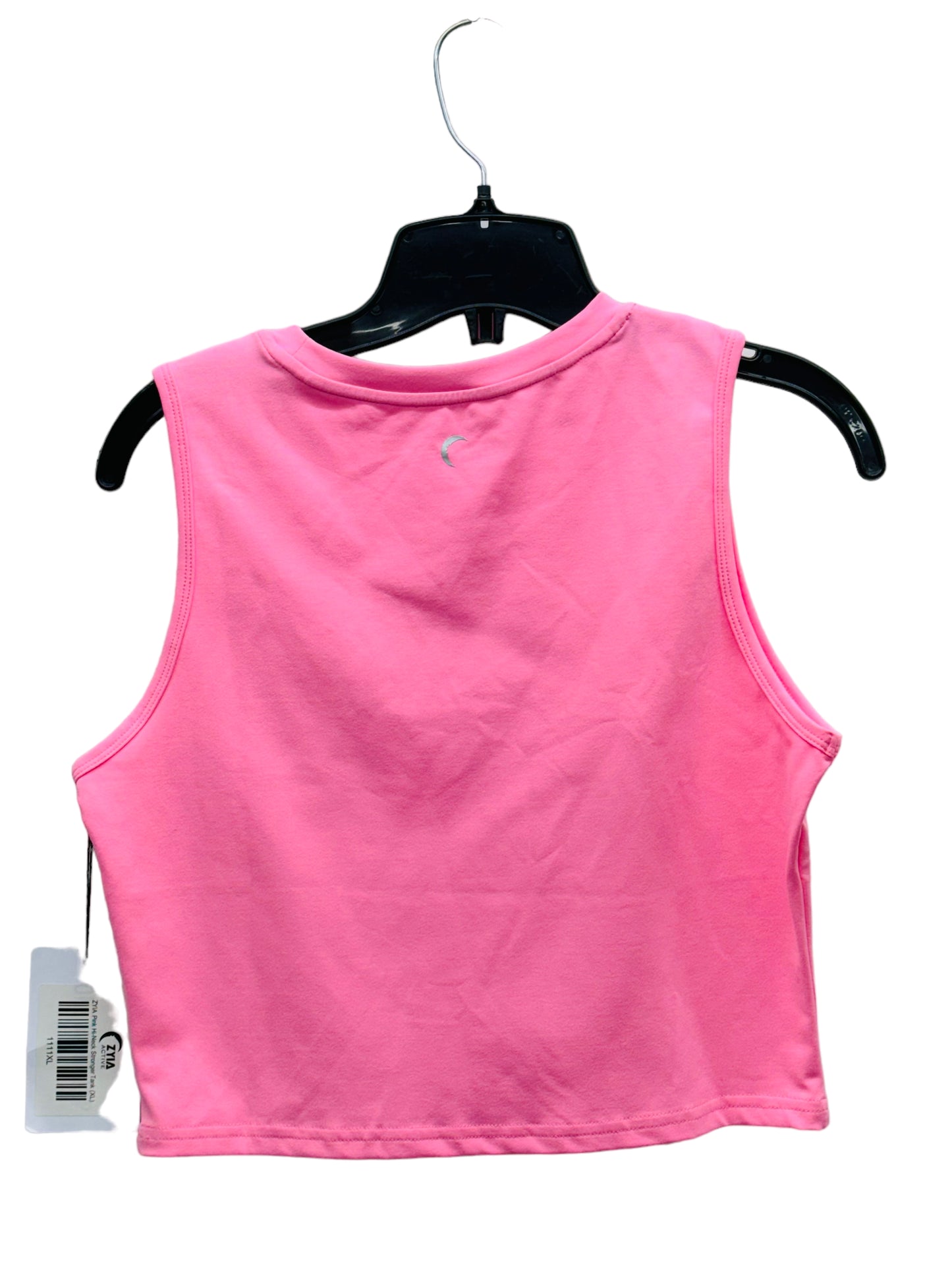 Zyia Active Women’s Sleeveless Shirt Sports Stretchable Top Pink - Size XL