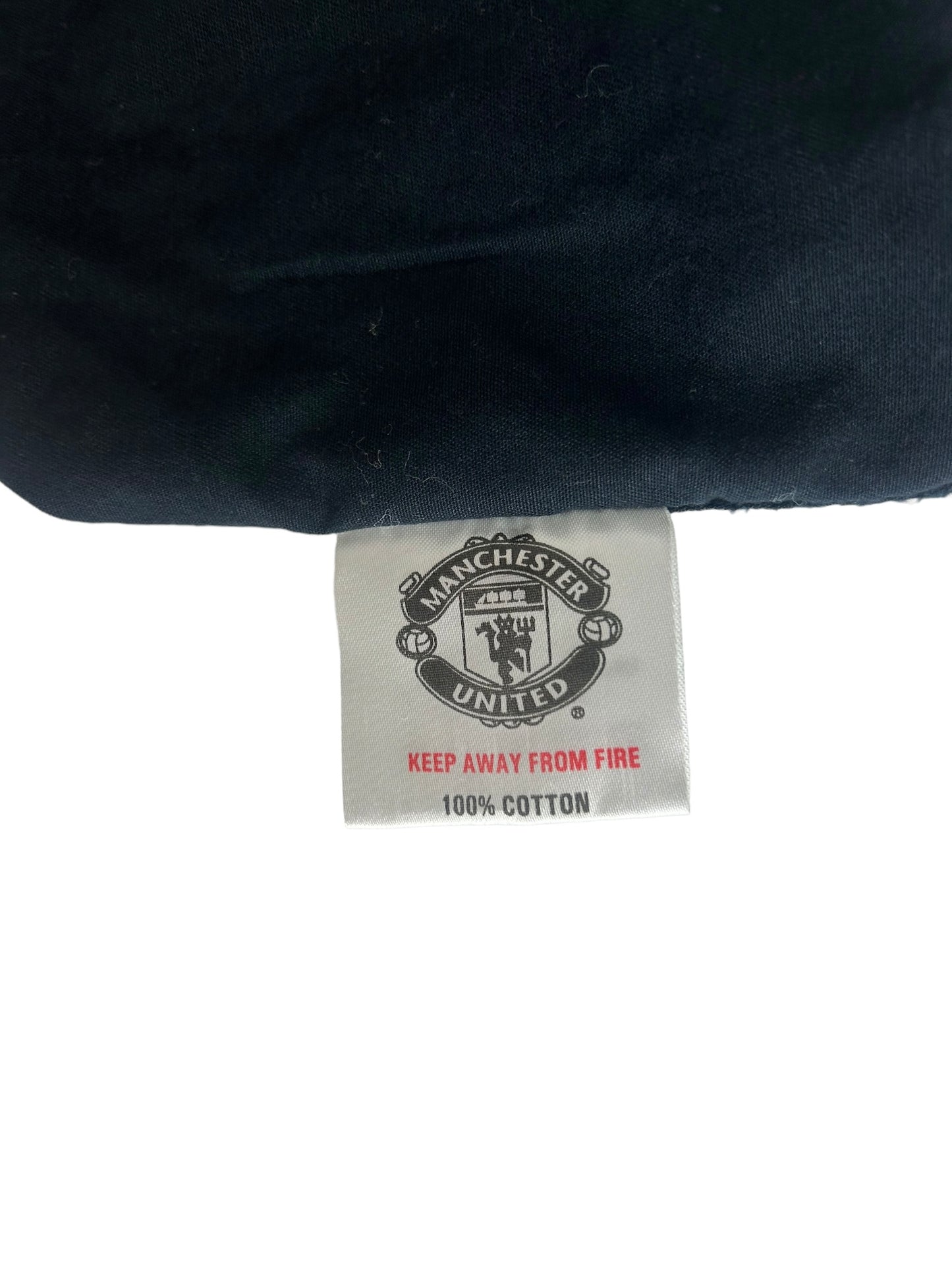 Manchester United Men's Button Up Shirt Black - Size Extra Large