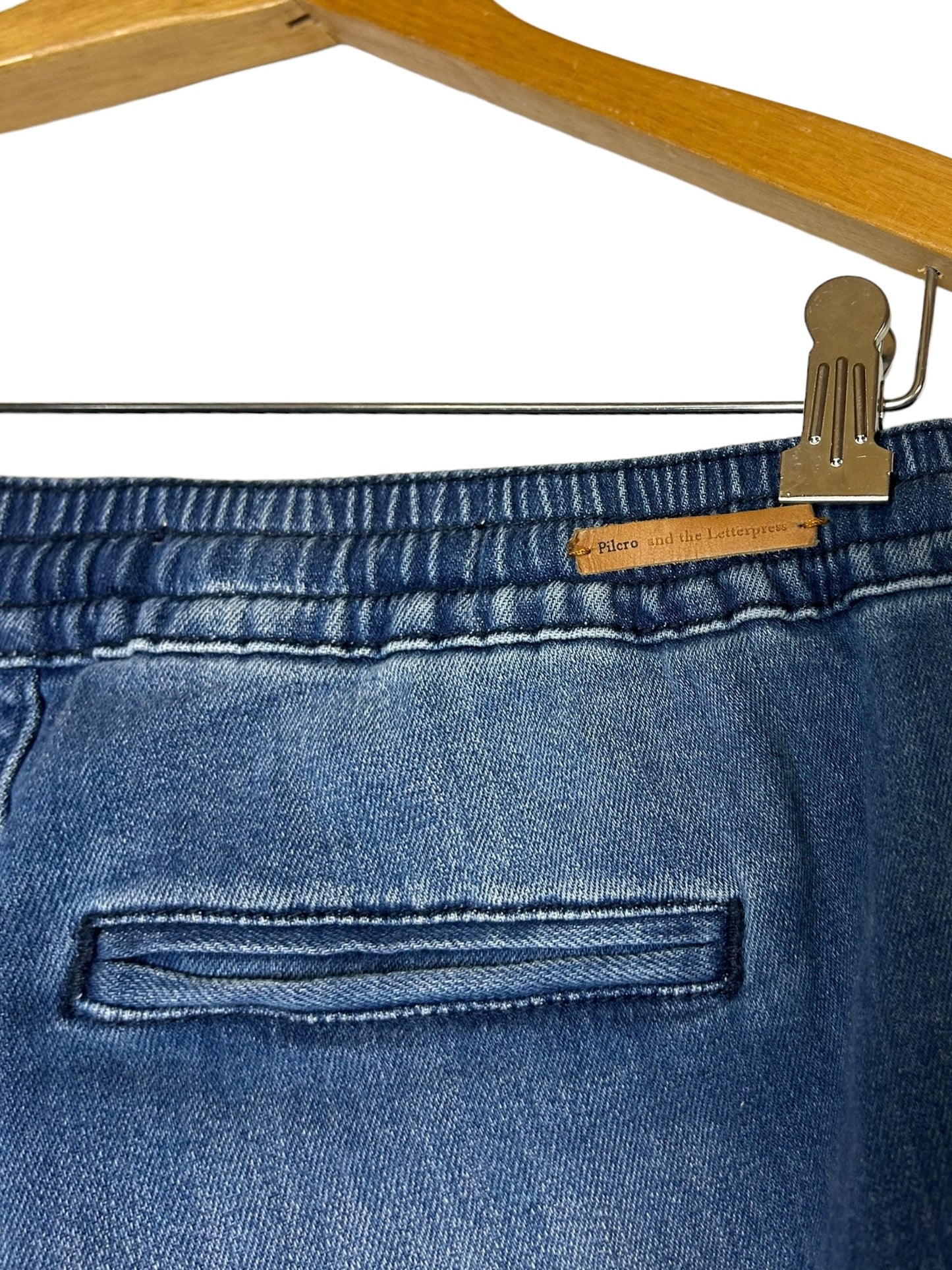 Pilcro & The Letter Press Women's Joggers Denim Medium Washed - Size Extra Small