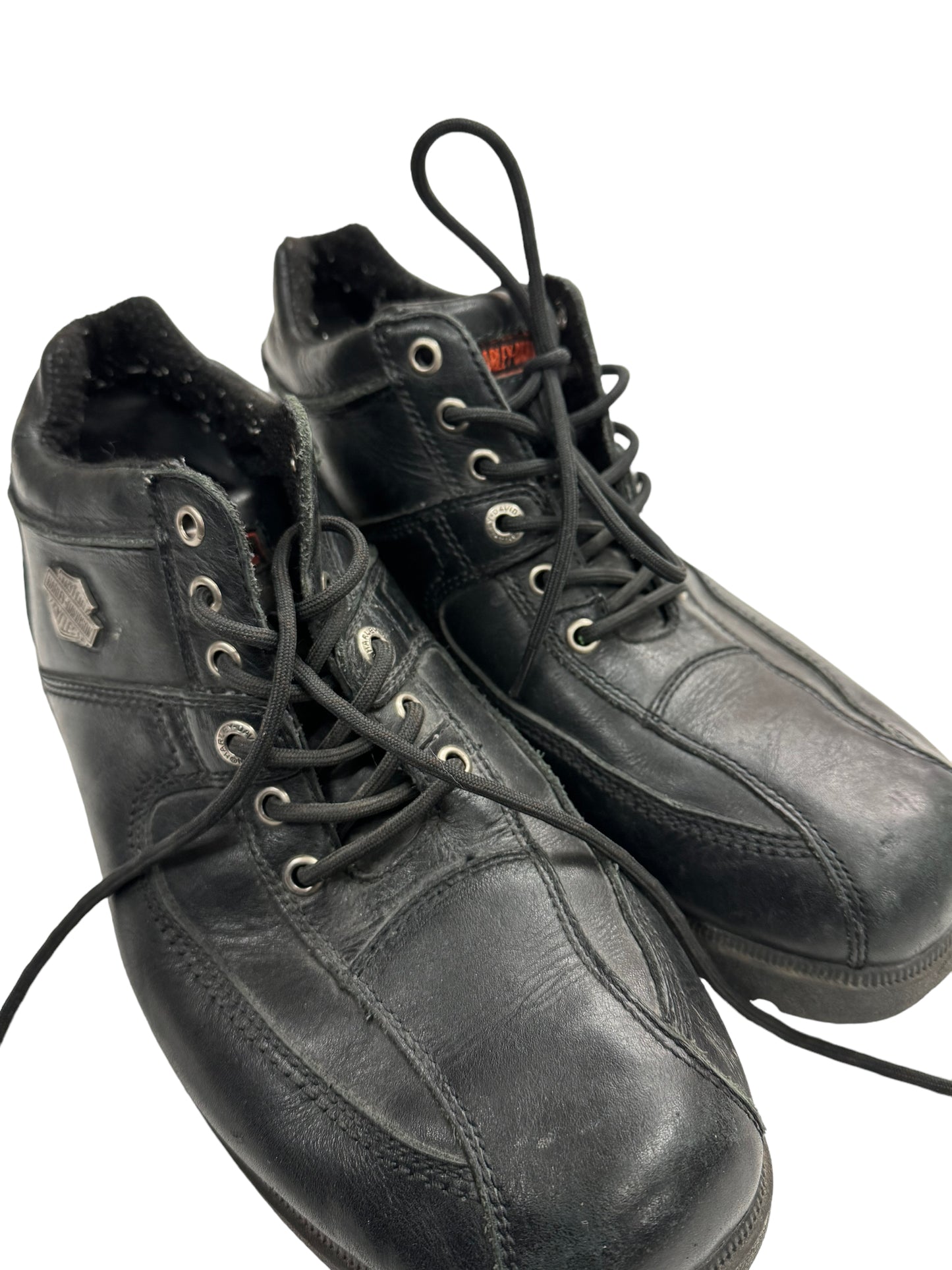 Vintage Harley Davidson Motors Men’s Riding Shoes Black - Size 9.5 (US)