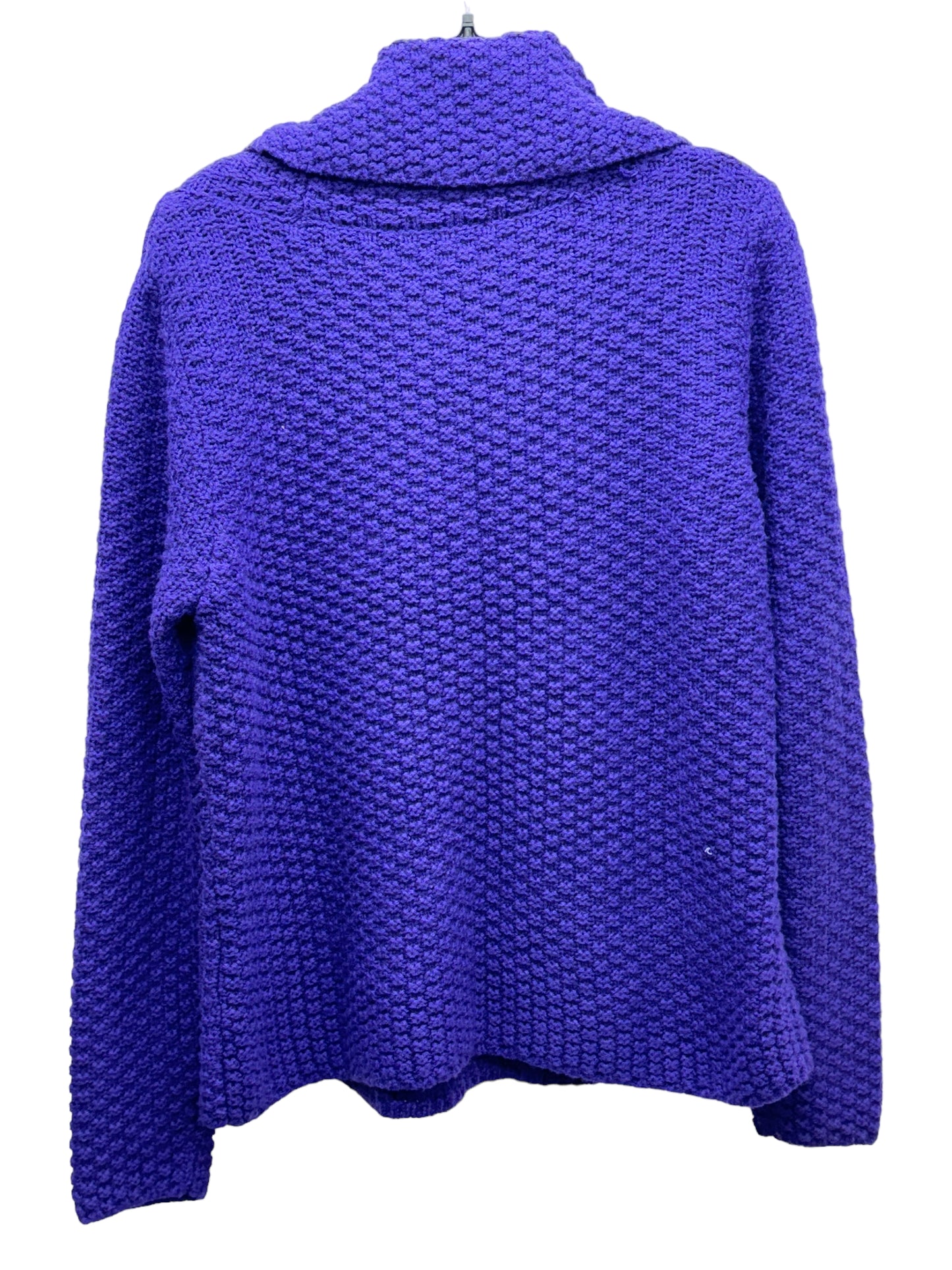 Vintage Chico’s Turtle Neck Women’s Knit Mock Neck Sweater Purple - Size 2